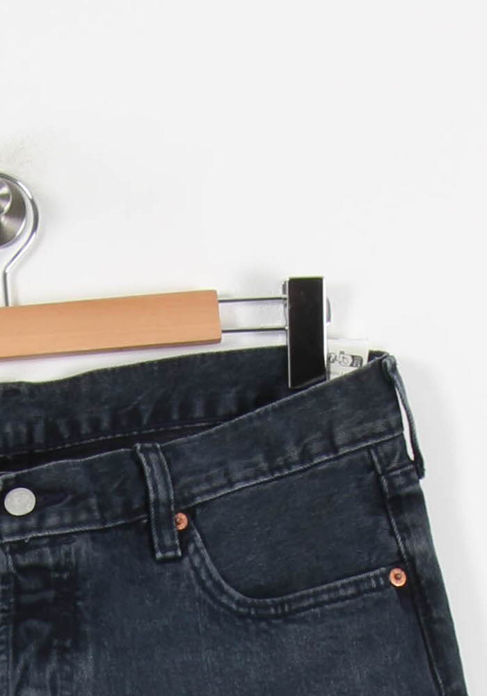 Cropped slim jeans with studs LEVI'S - Seconde main Black