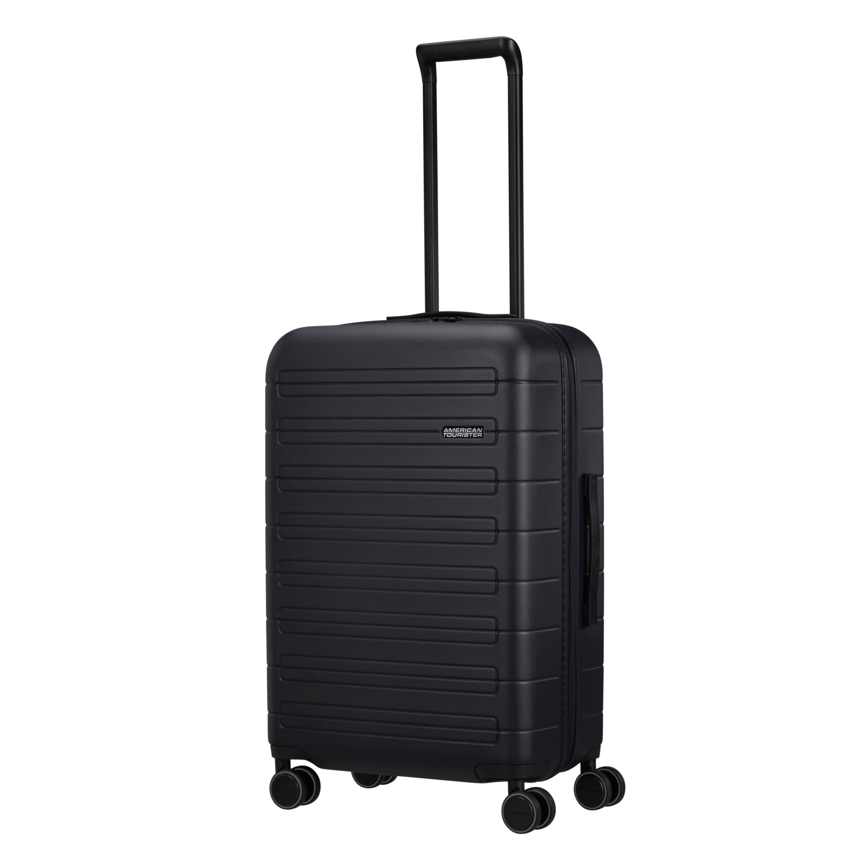Novastream 4-wheel suitcase size M Black