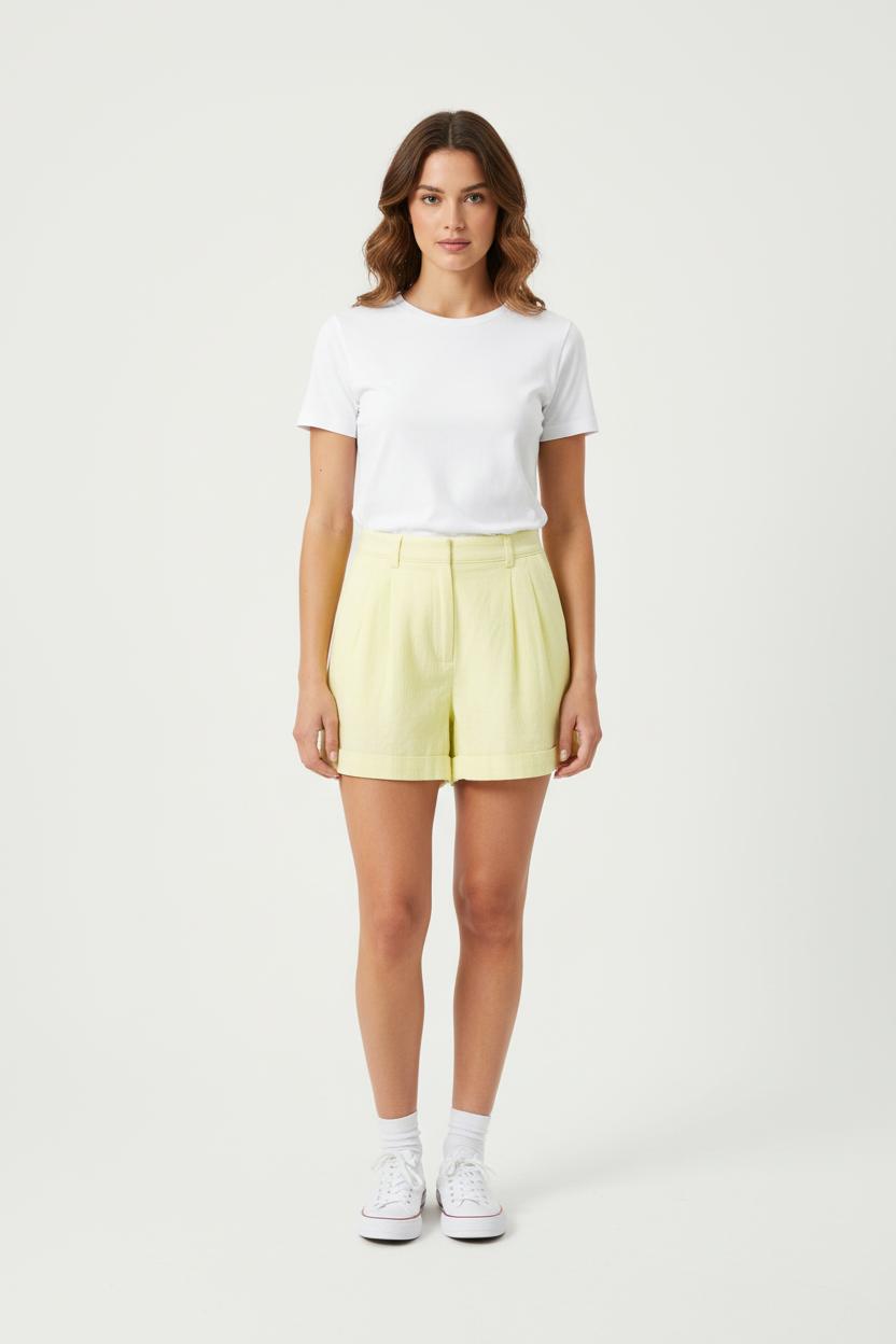 Shorts COMPTOIR DES COTONNIERS - Seconde main Yellow