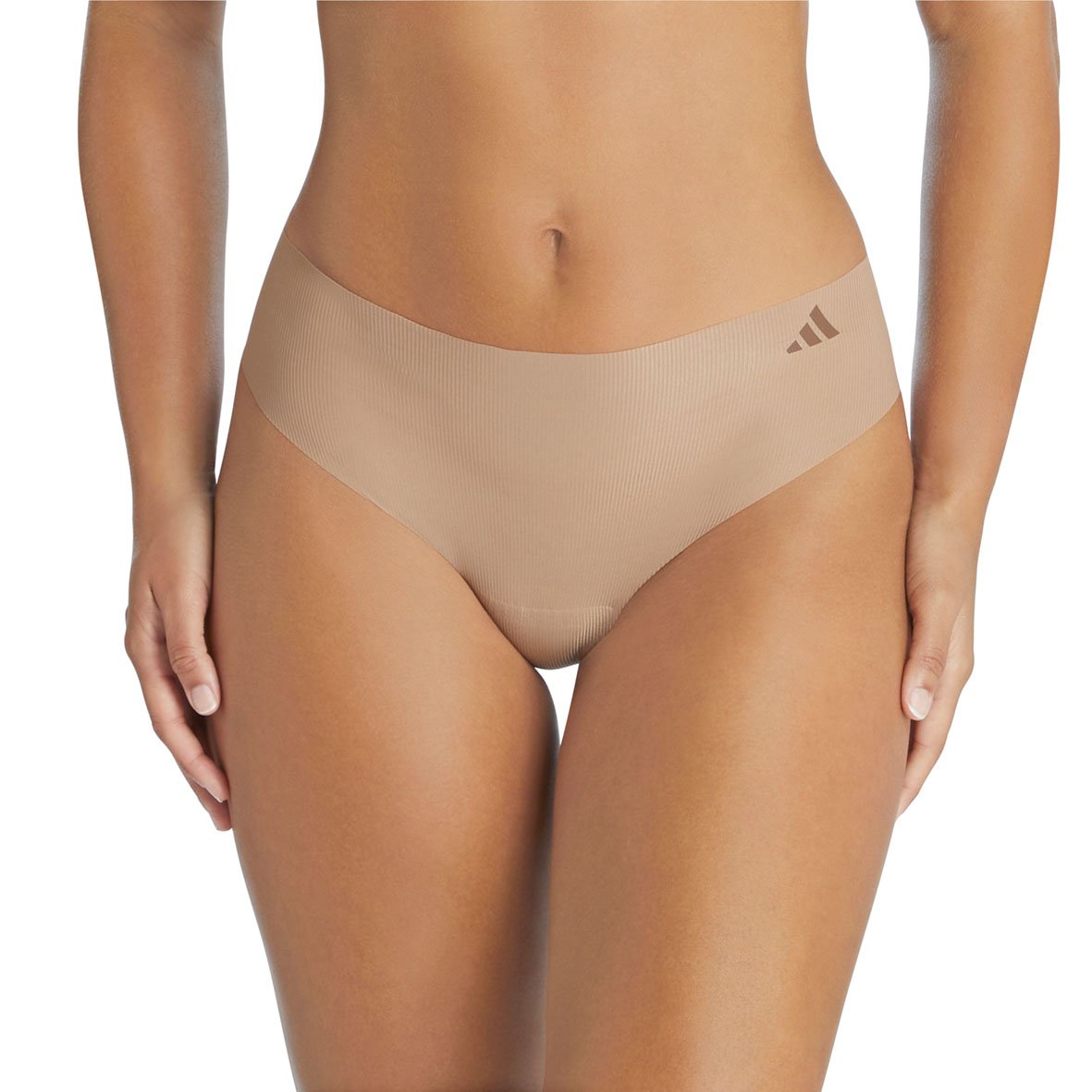 Set of 2 women&#039;s micro flex adidas thongs. ADIDAS UNDERWEAR Orange