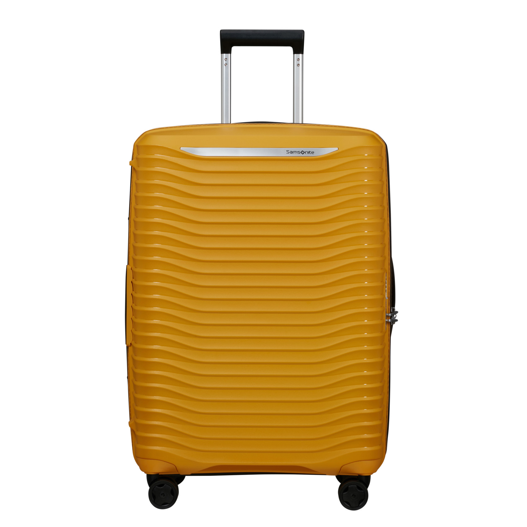 Upscape 4-wheel medium suitcase Yellow