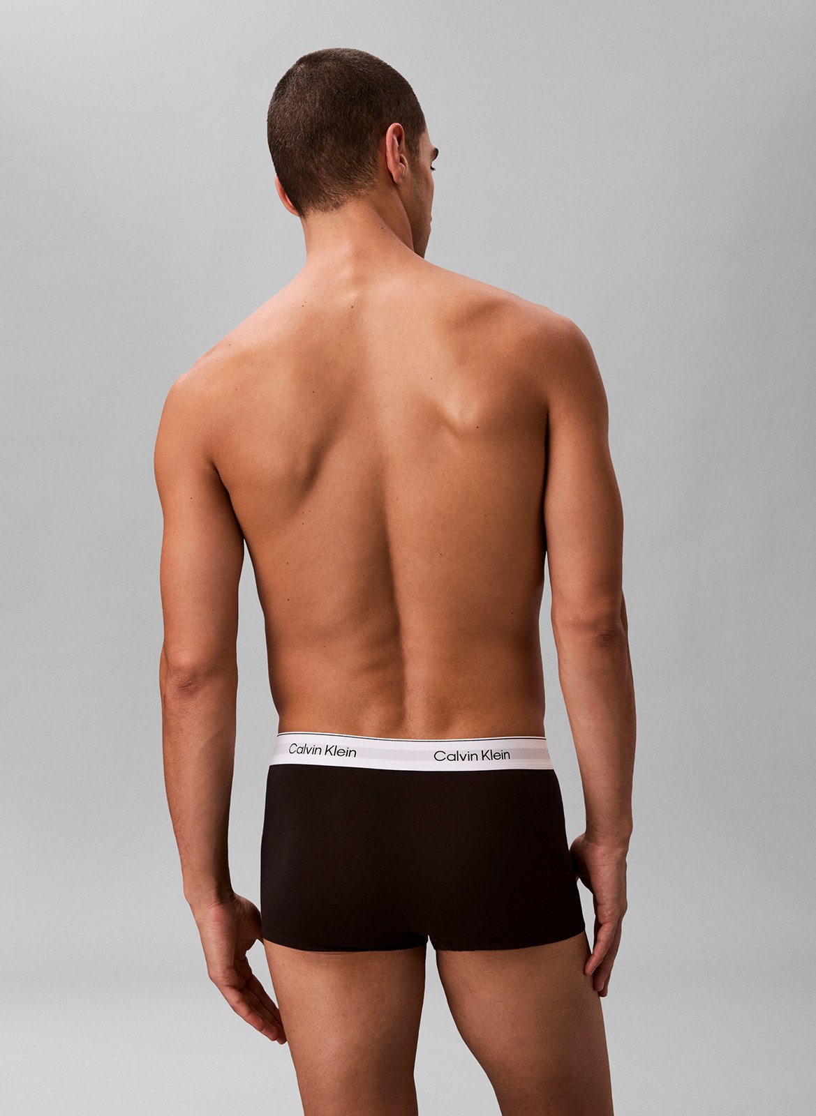 Setje met 3 boxershorts | katoenblend CALVIN KLEIN UNDERWEAR Zwart