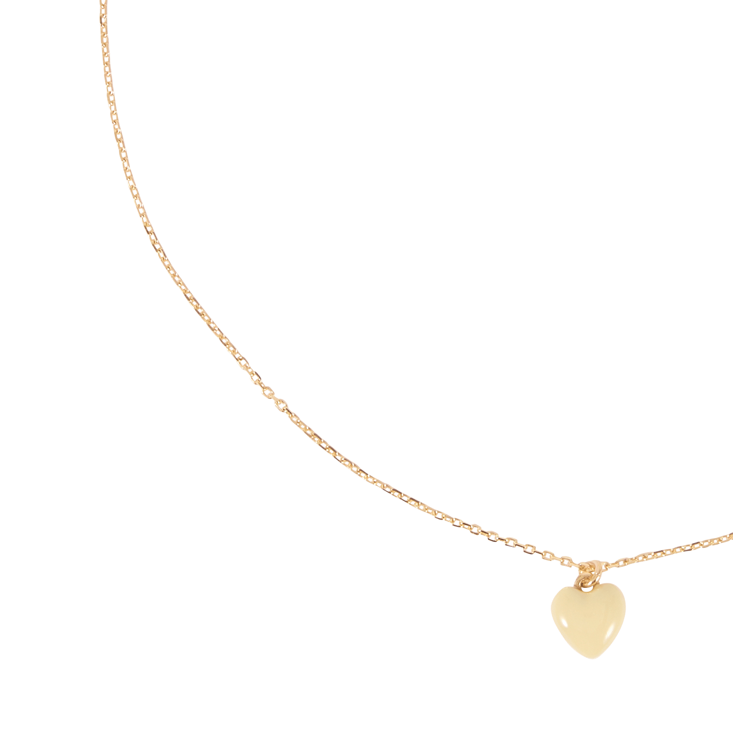 Collier en laiton doré FEEKA Blanc