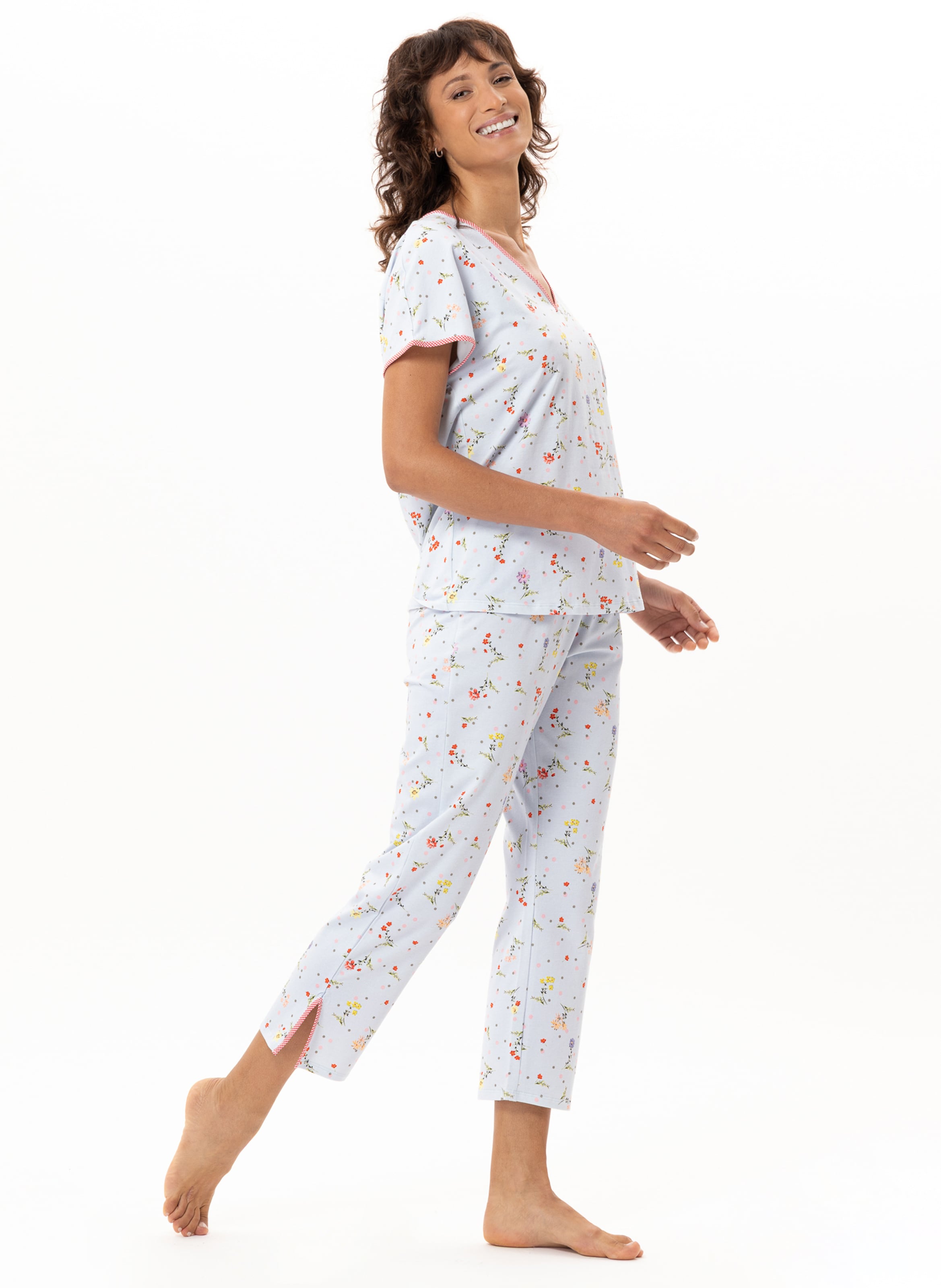 Cotton pajama top LE CHAT Multicolored