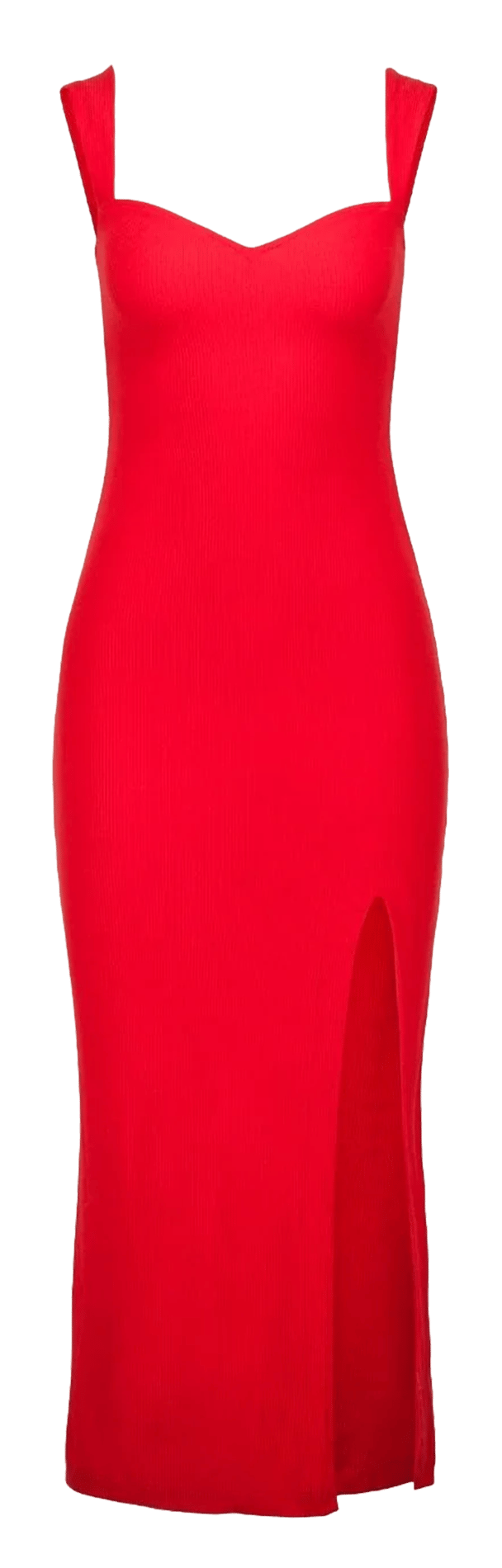 Robe midi à fente FLAIR