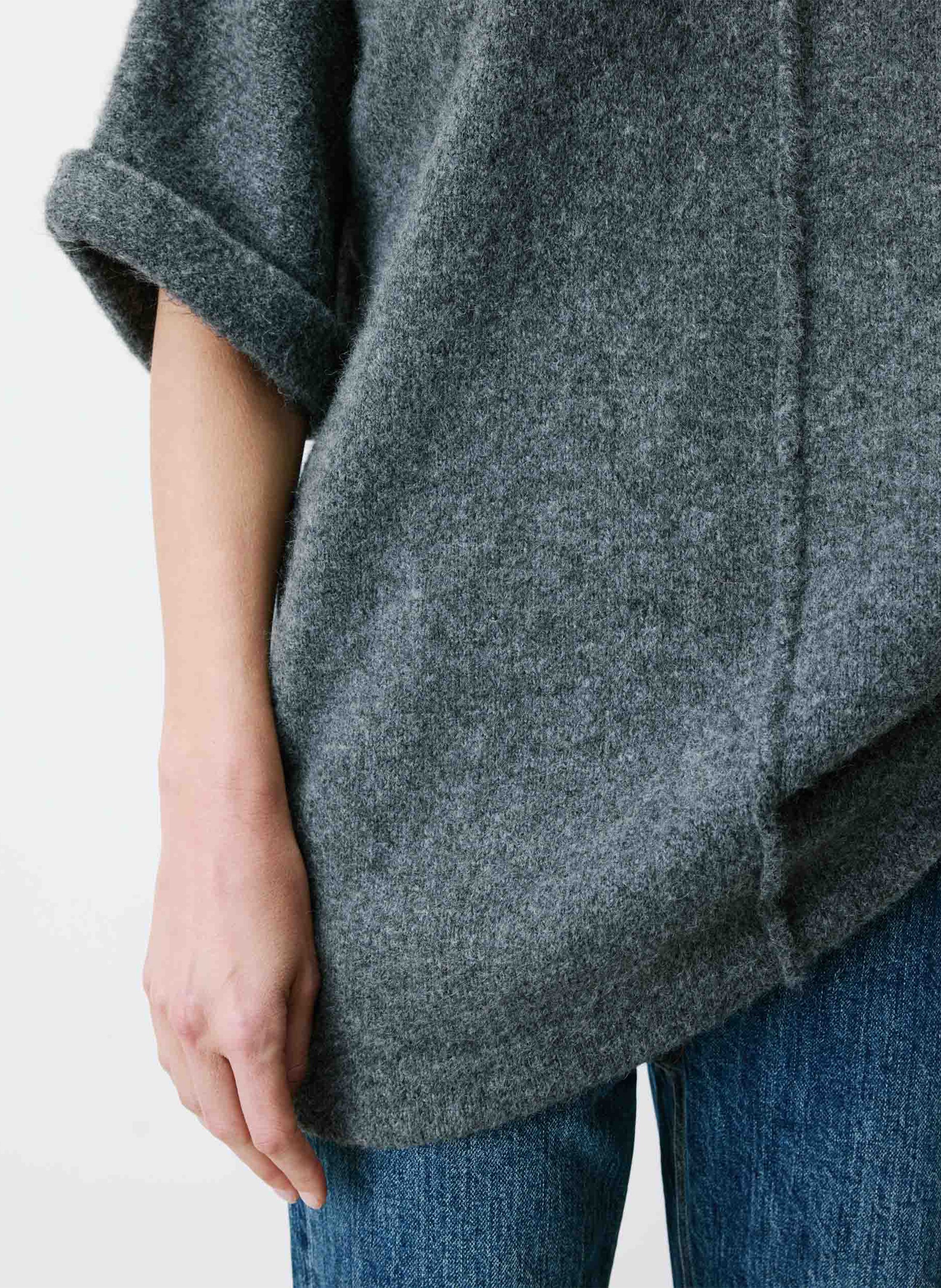 Robe courte maille GRACE ET MILA Noir