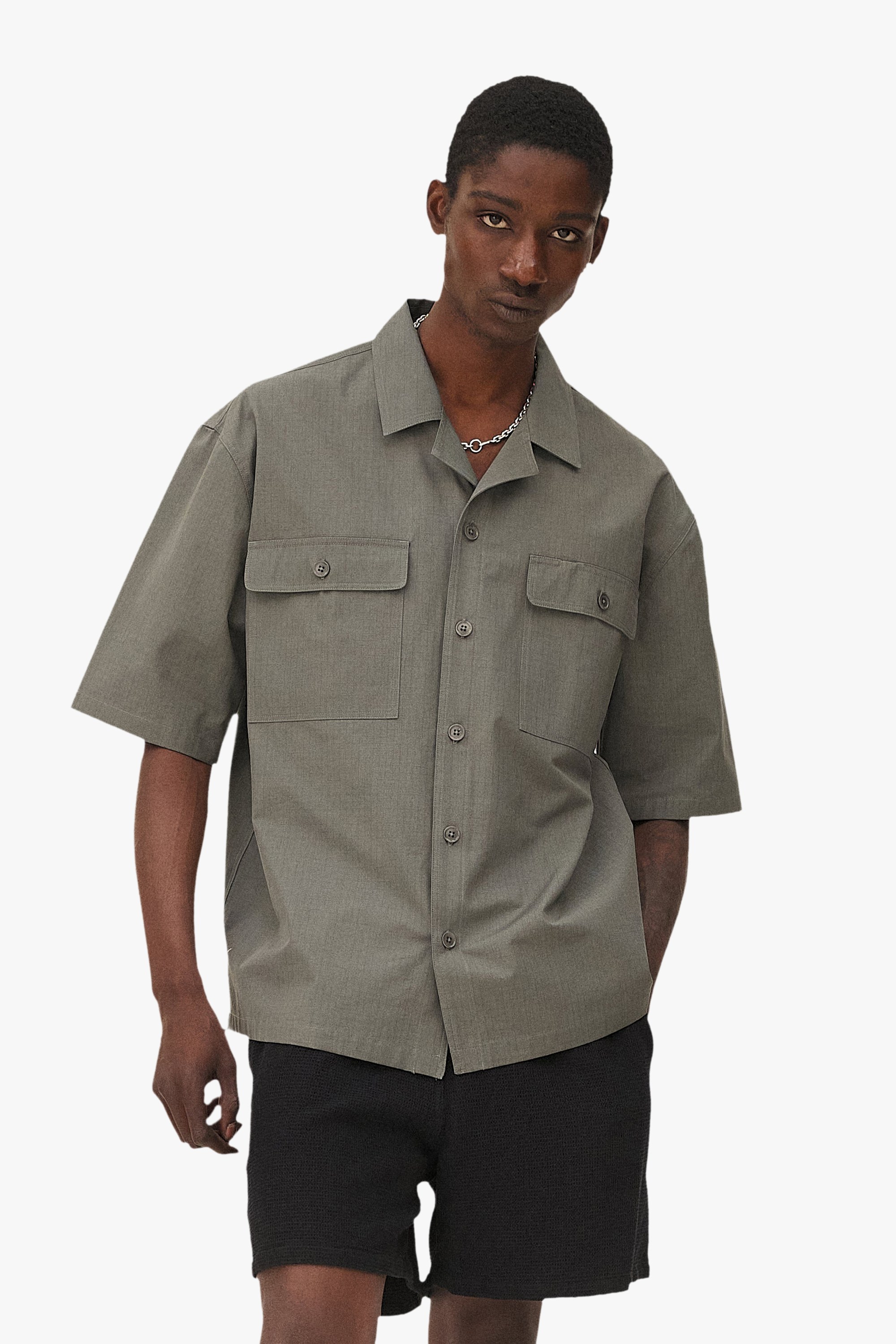 Borneo Utility Shirt Noyoco Green