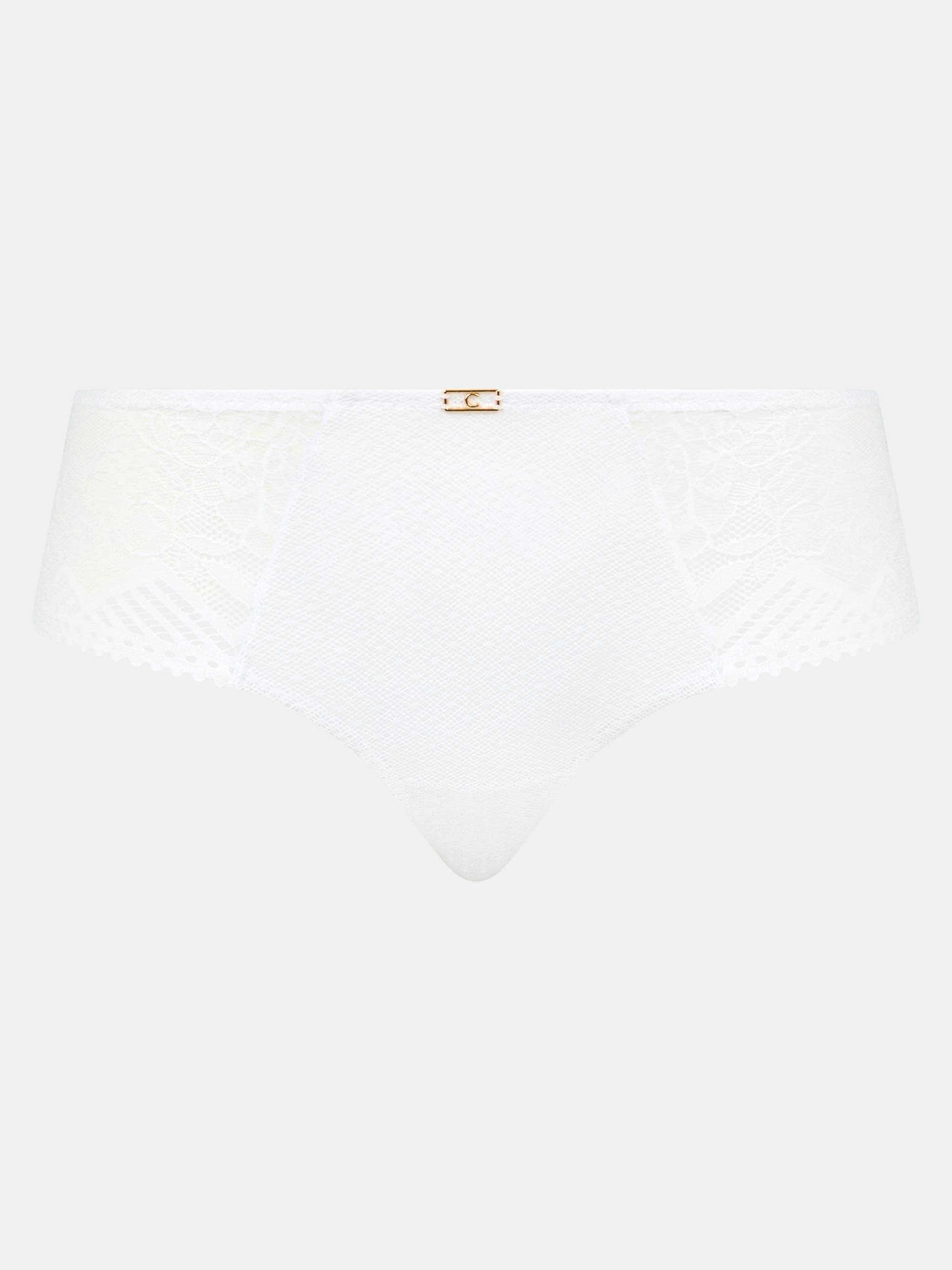Lace boy shorts CHANTELLE White