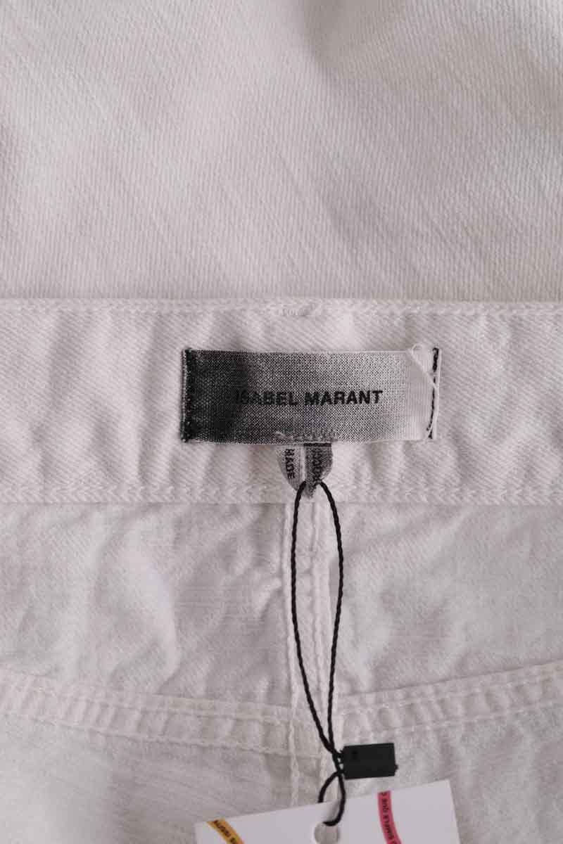 Straight jeans ISABEL MARANT - Seconde Main White