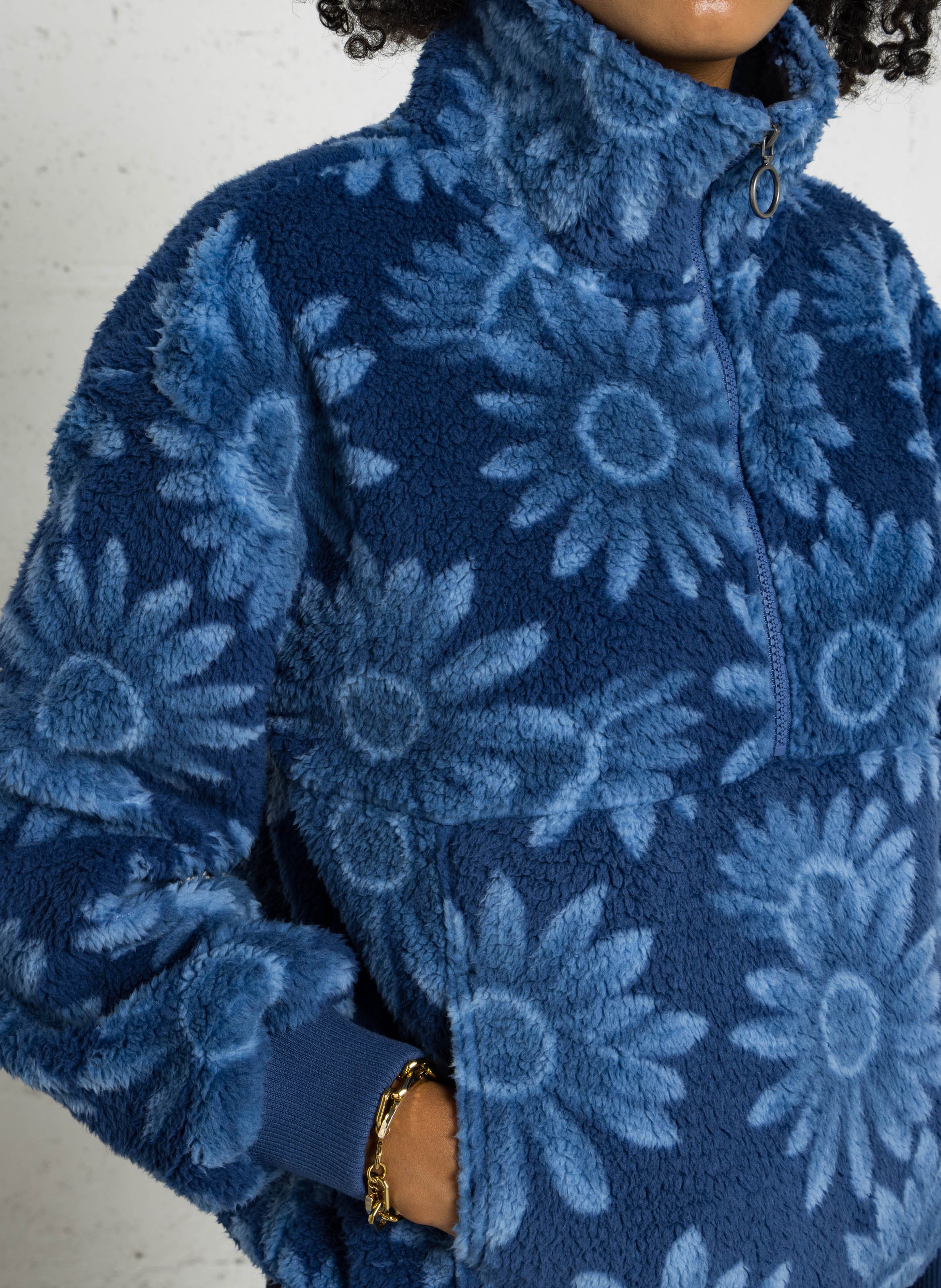 Sweatshirt mit Stehkragen BILLABONG Blau