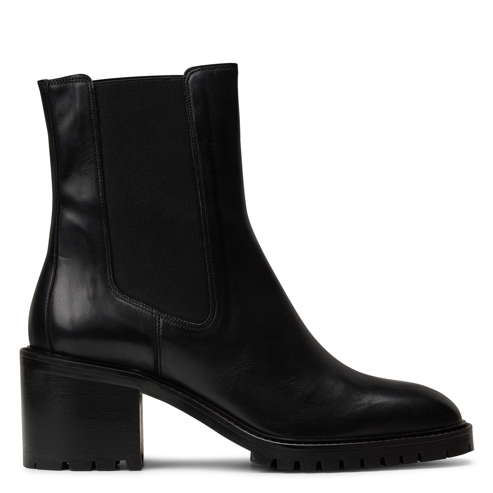 Lederstiefeletten MELLOW YELLOW Schwarz