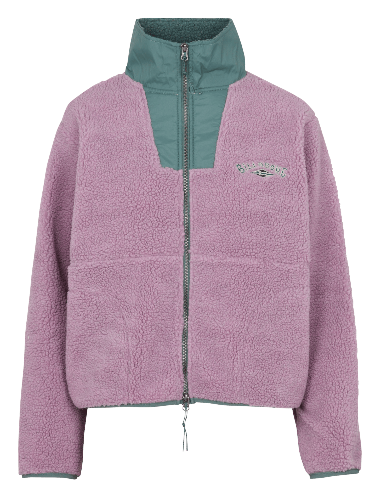 Polaire zippée en sherpa BILLABONG Rose
