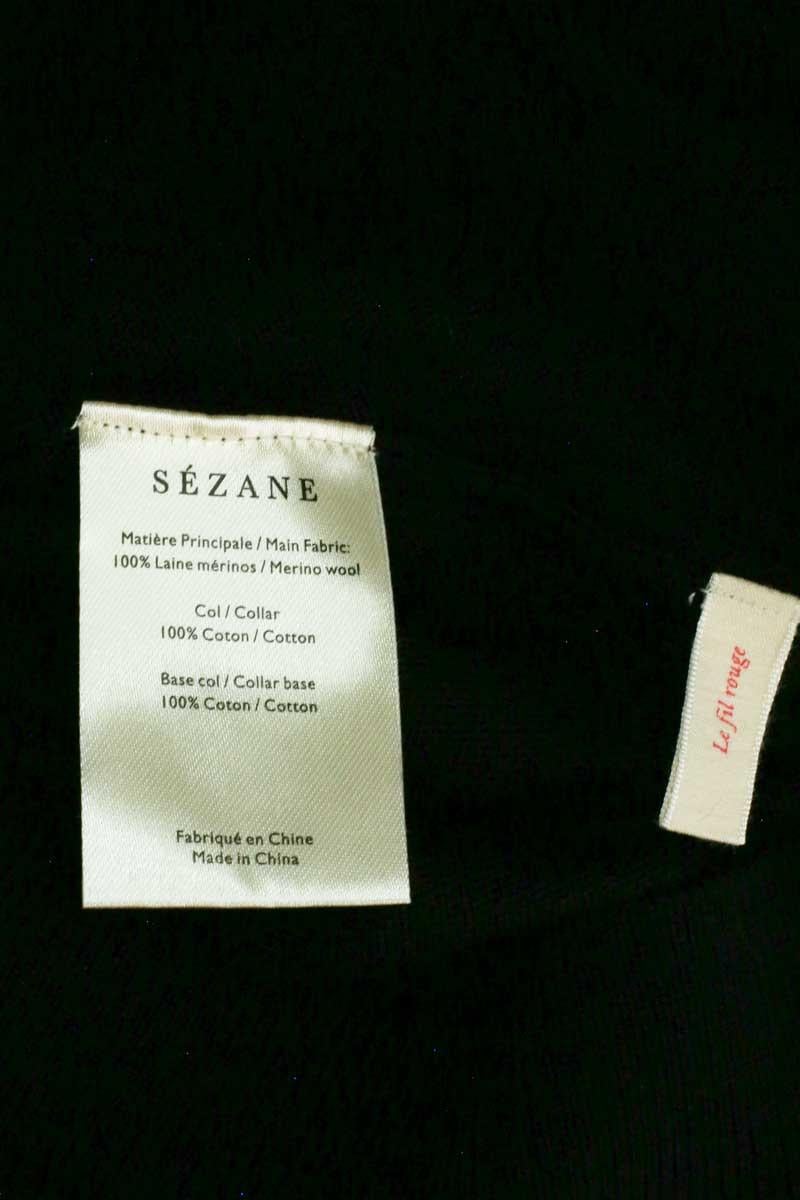 Pull SEZANE - Seconde main Noir