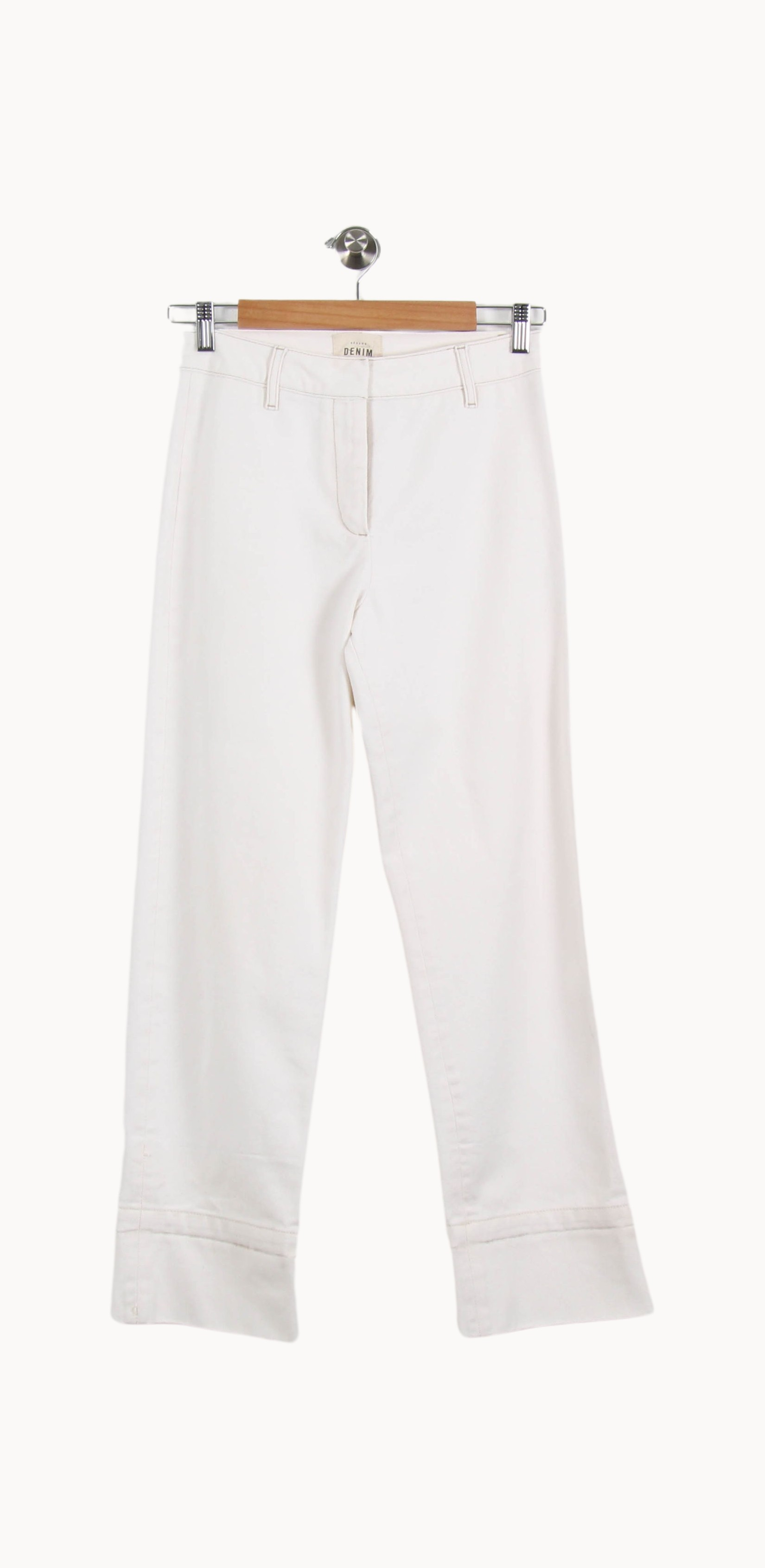 Jeans SEZANE - Seconde main White