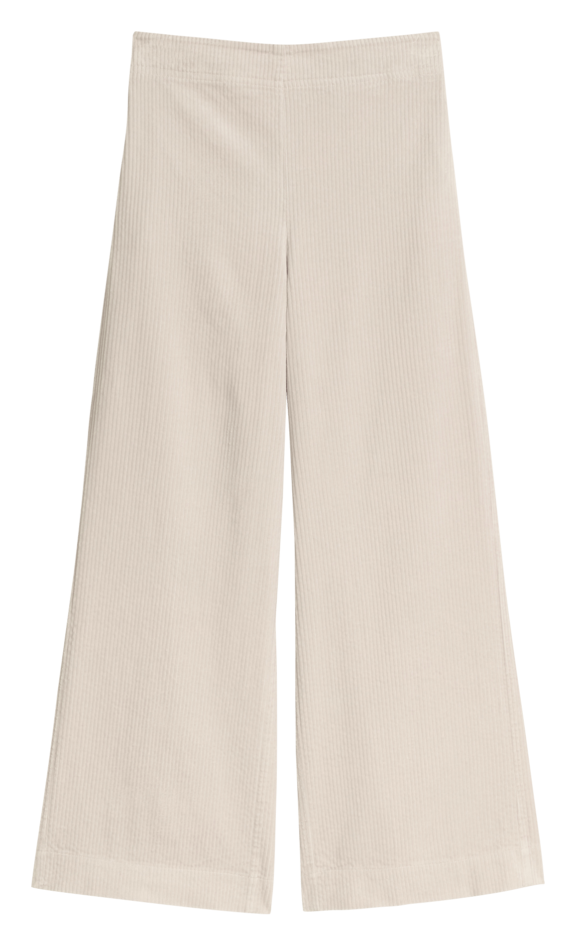 Pantalon large côtelé en coton MARC O'POLO Beige