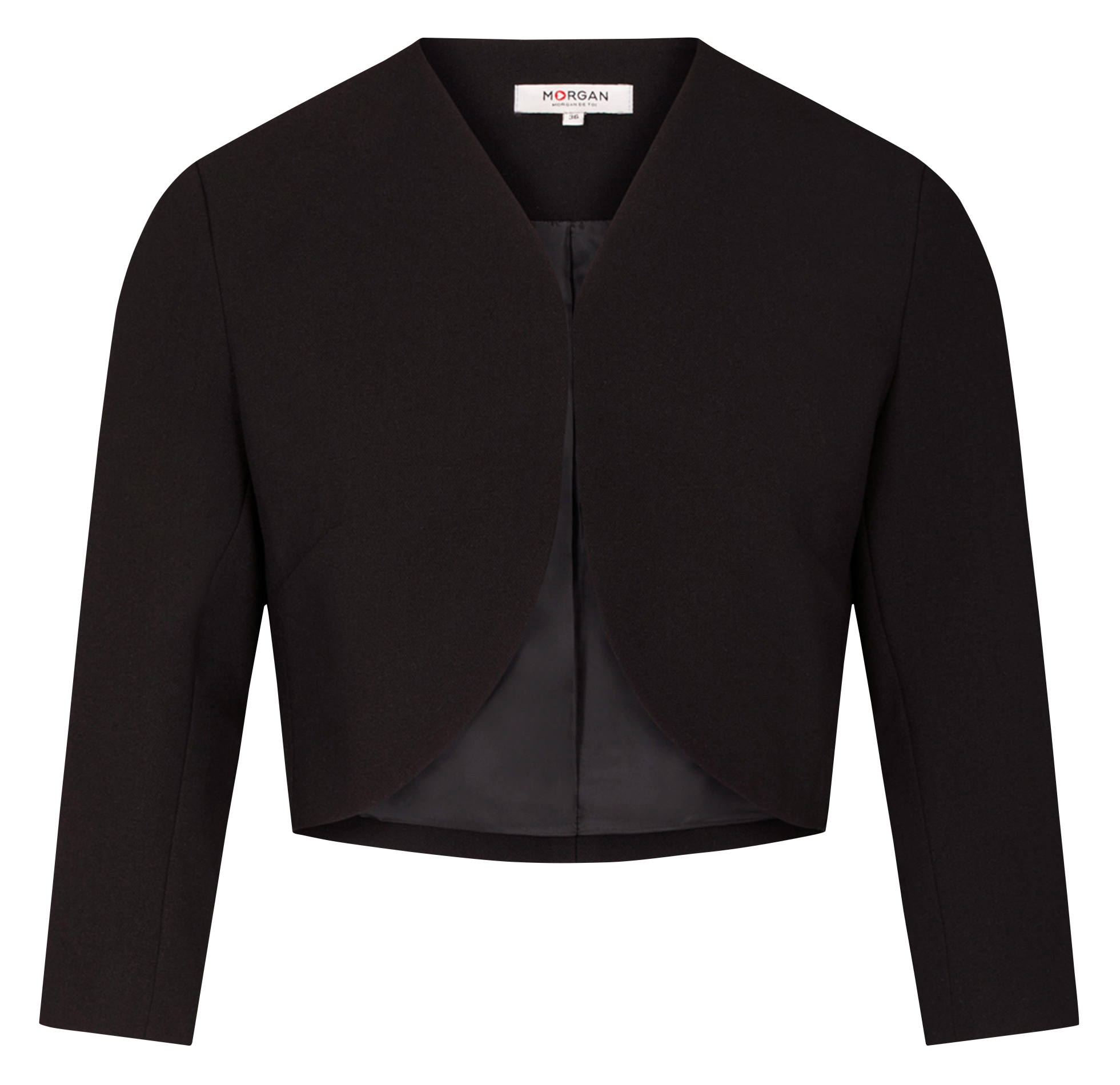 Straight bolero jacket MORGAN Black