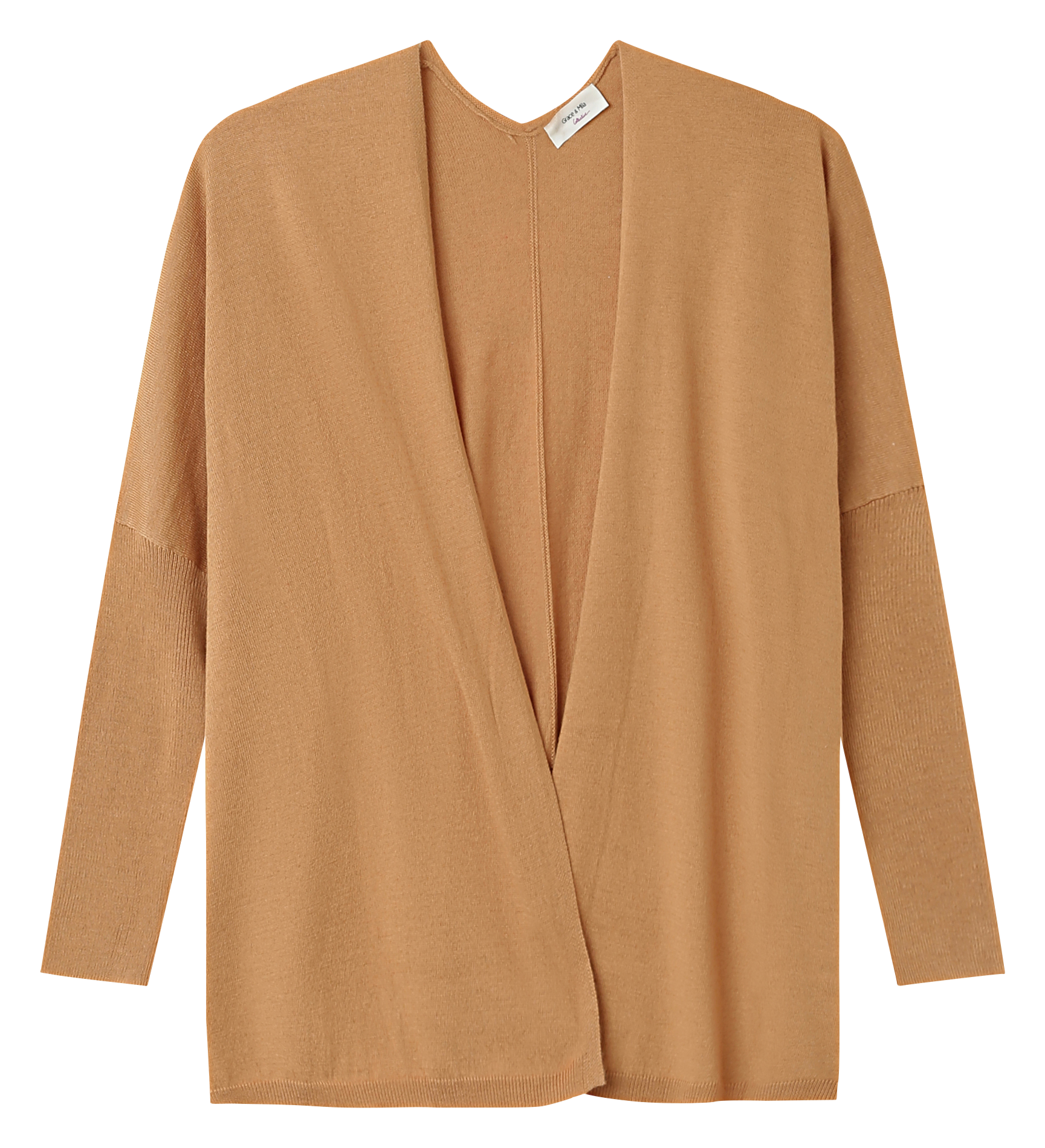 Langärmliger Cardigan GRACE ET MILA Braun