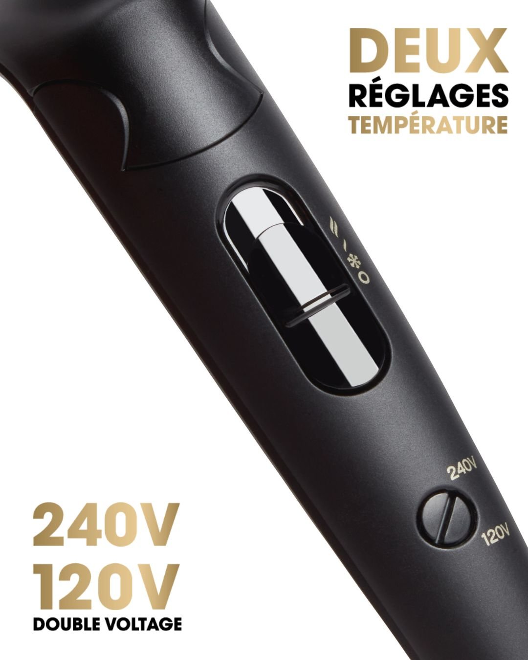 ghd Flight+ travel hairdryer GHD Noir