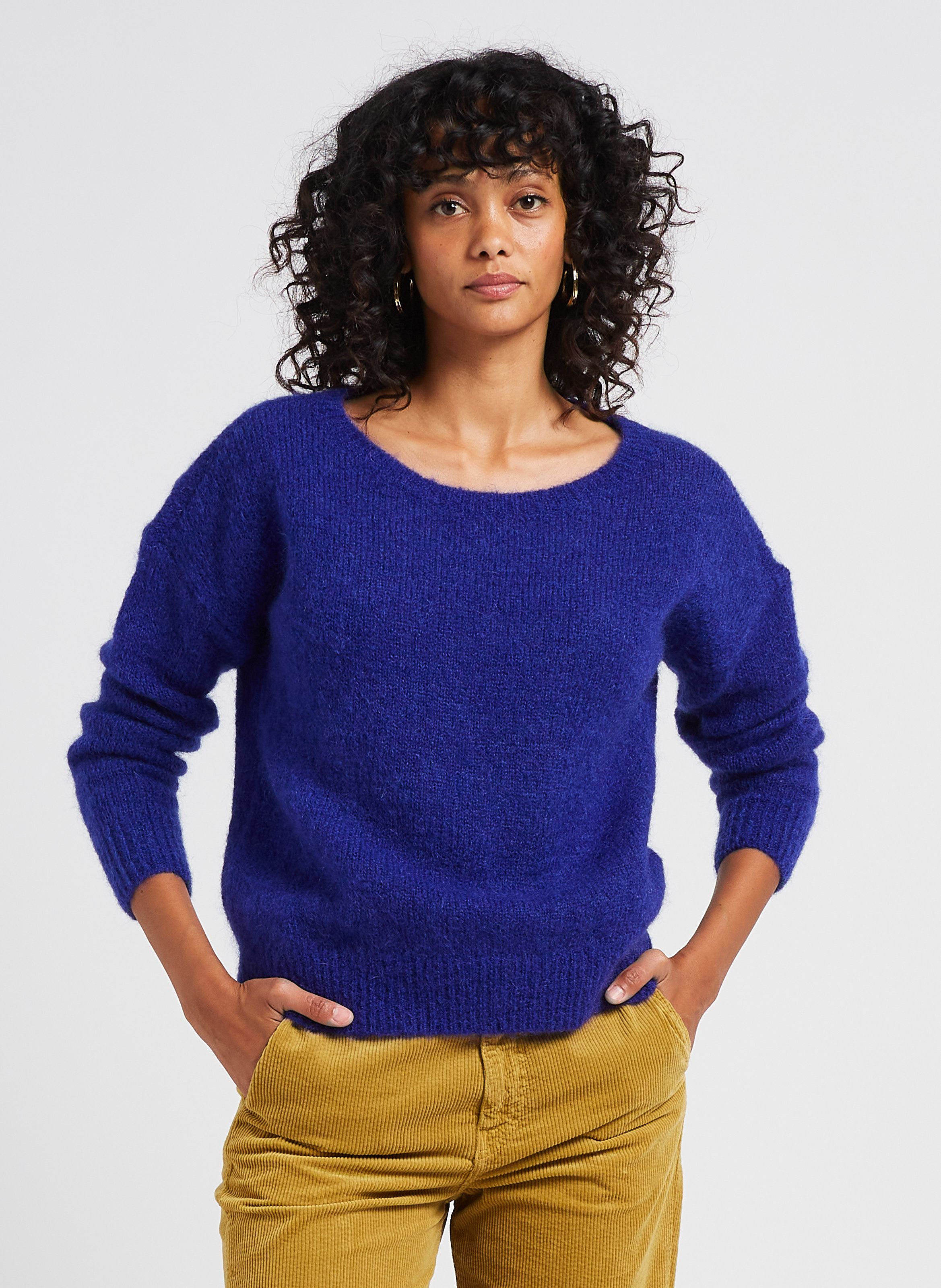 Pull Col Bateau En Kid Mohair M lang Bene Galaxie Des Petits