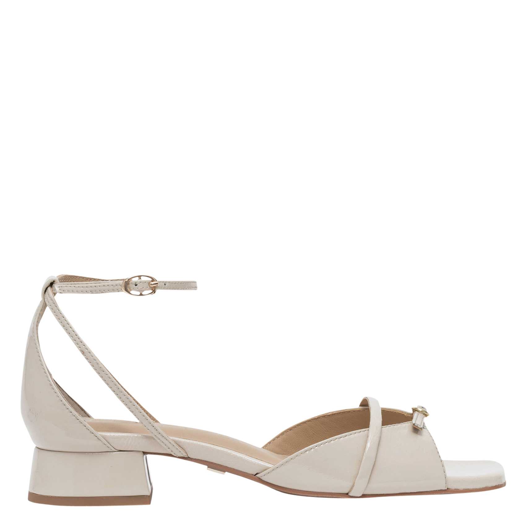 Ledersandalen BOCAGE Beige