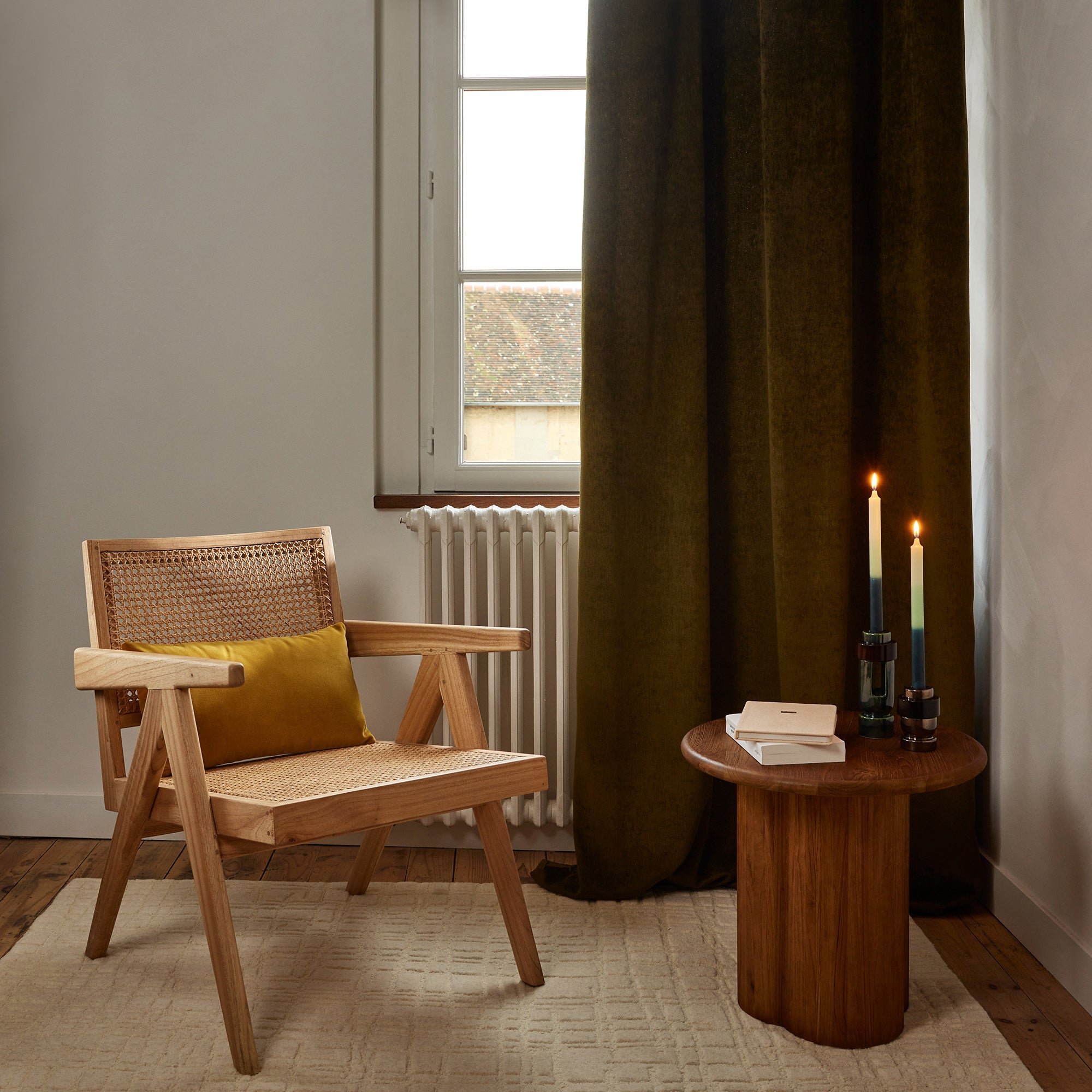 BAZYL - Curtain with eyelets MADURA