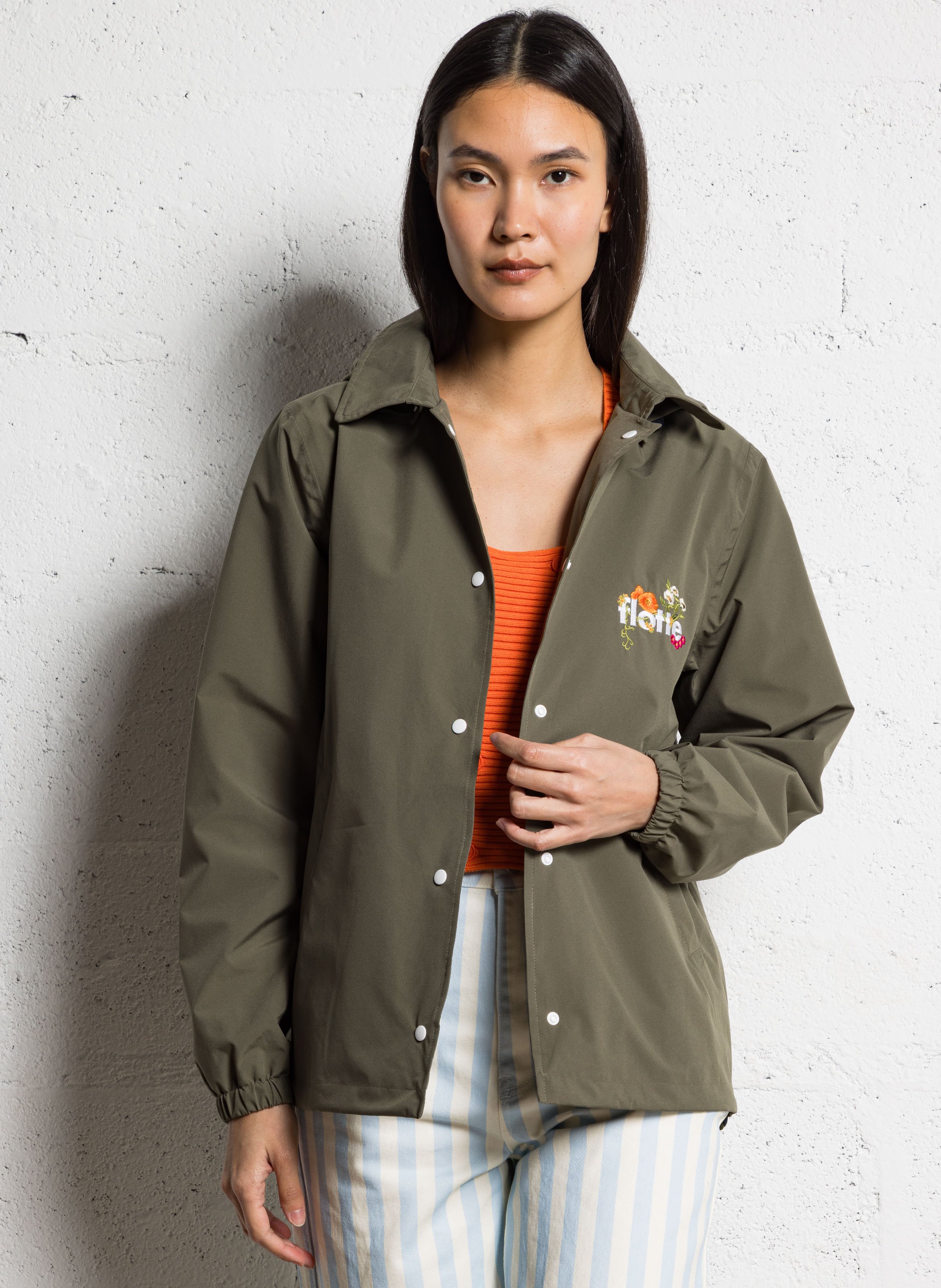 Blouson col classique FLOTTE Vert