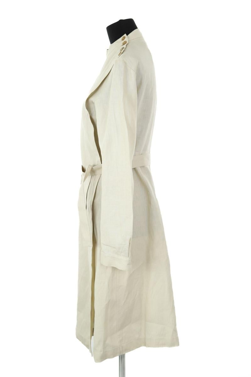 Linen dress ACNE STUDIOS - Seconde Main Beige