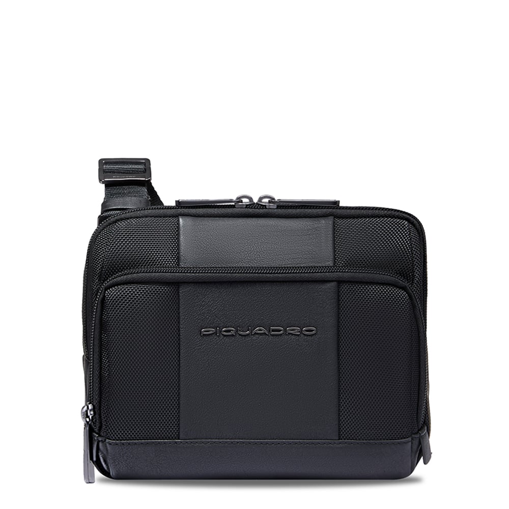 Ipad®mini crossbody bag in recycled fabric PIQUADRO