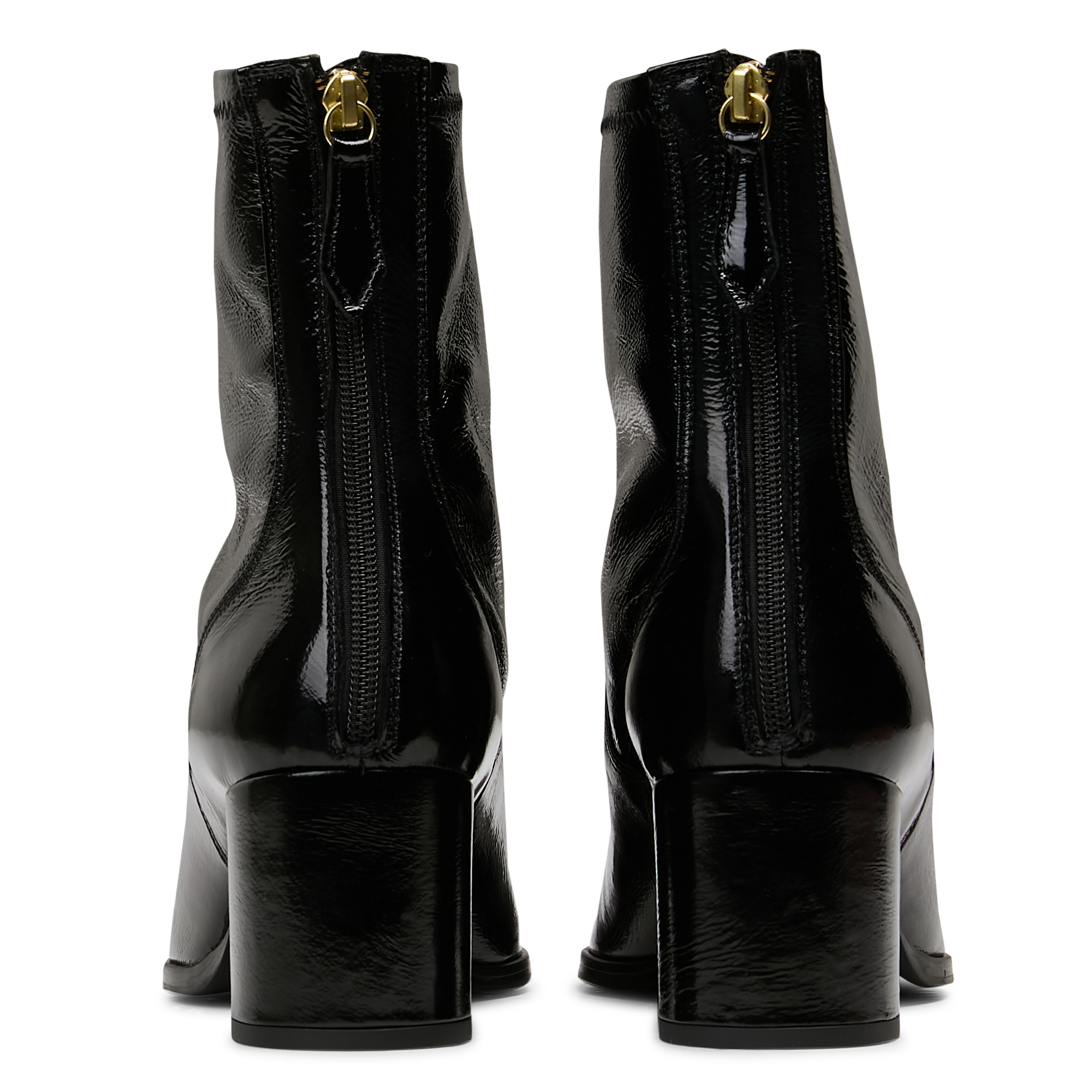 Bottines à talons  en cuir RIVECOUR Noir