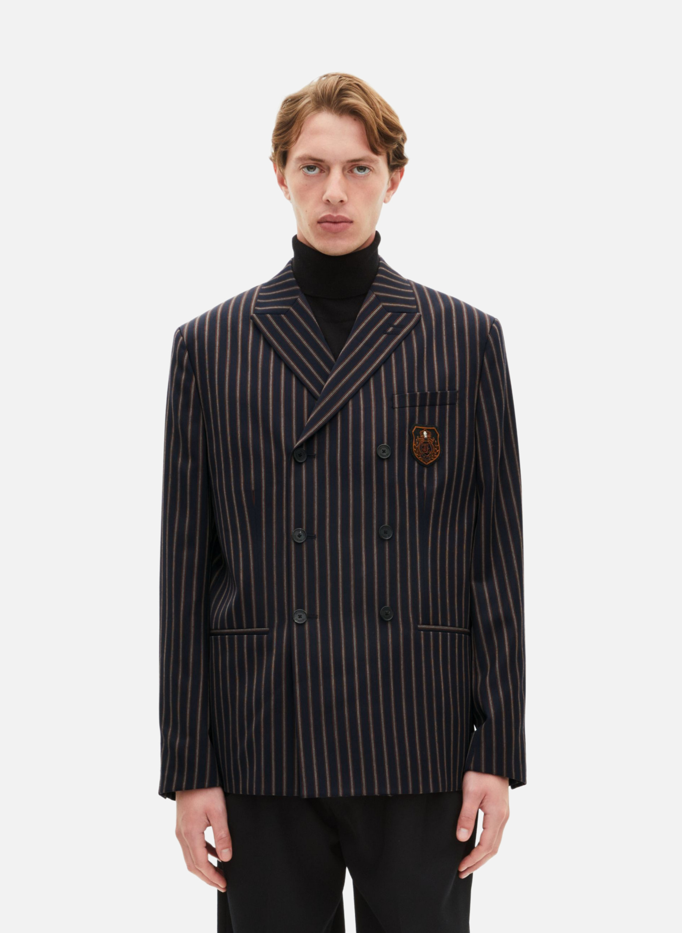 Danae striped jacket  THE KOOPLES Blue