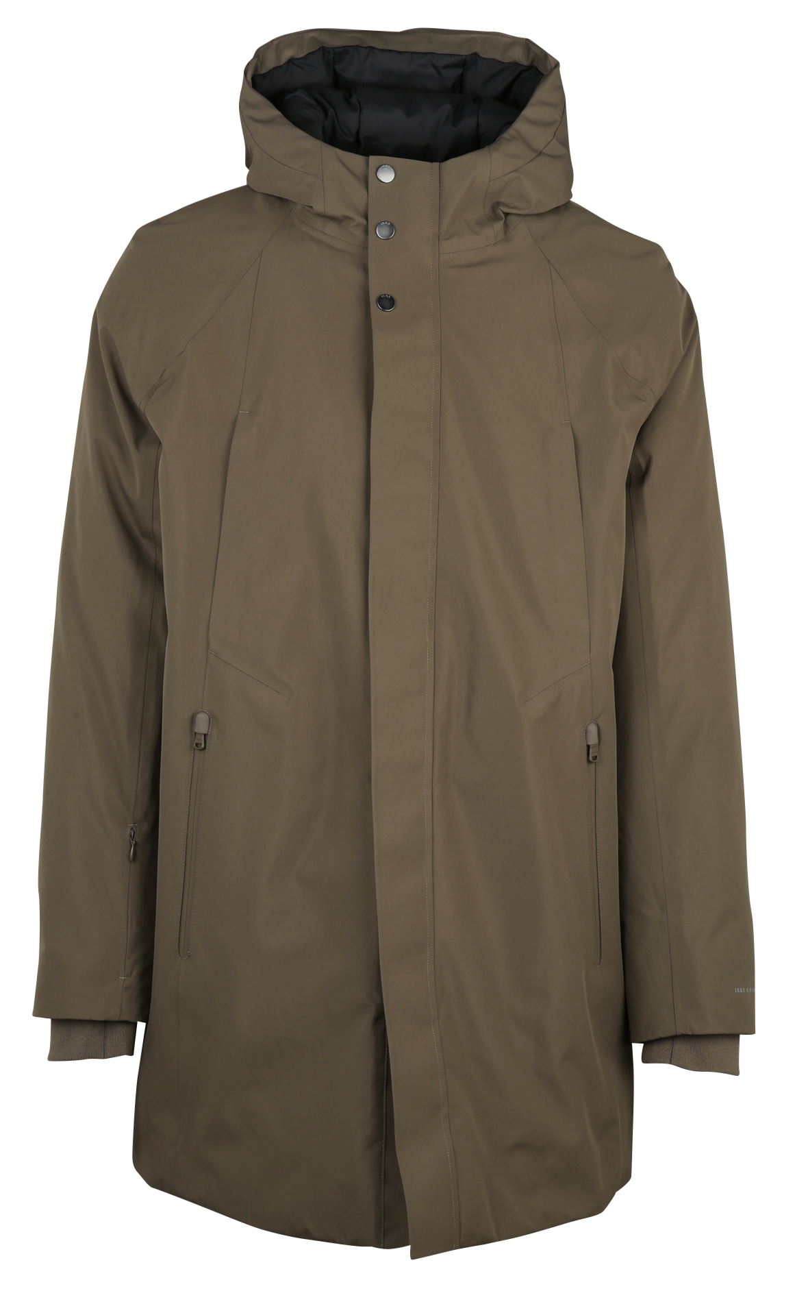 Einfarbiger Parka mit Kapuze IKKS Braun