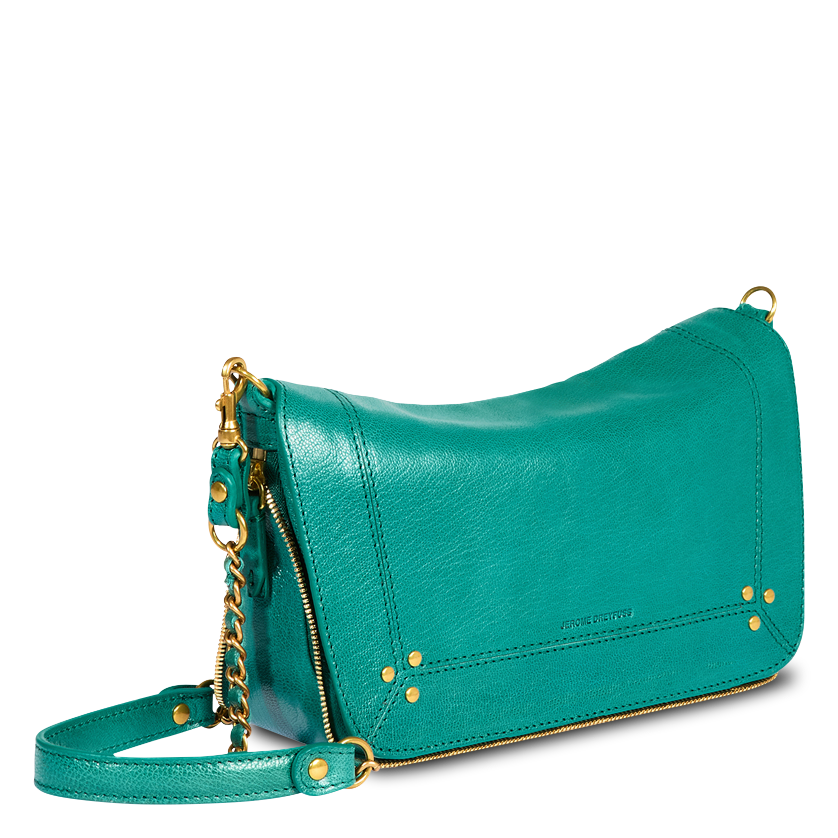 Sac bandoulière en cuir  JEROME DREYFUSS Bleu