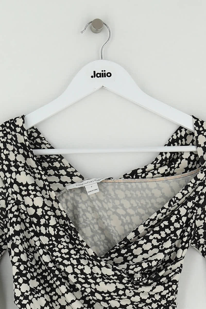 Dress DIANE VON FURSTENBERG - Seconde Main Black