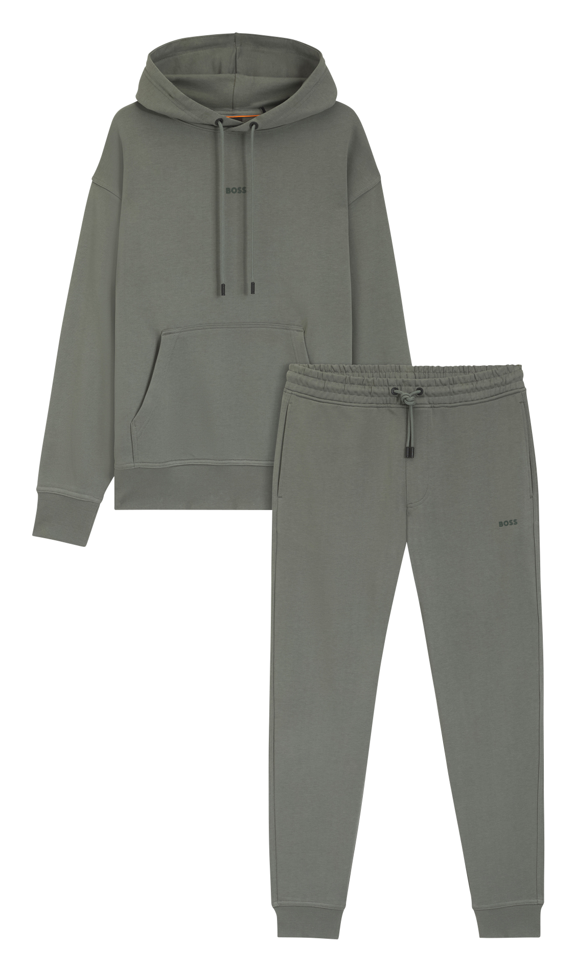 Cotton tracksuit BOSS Silver