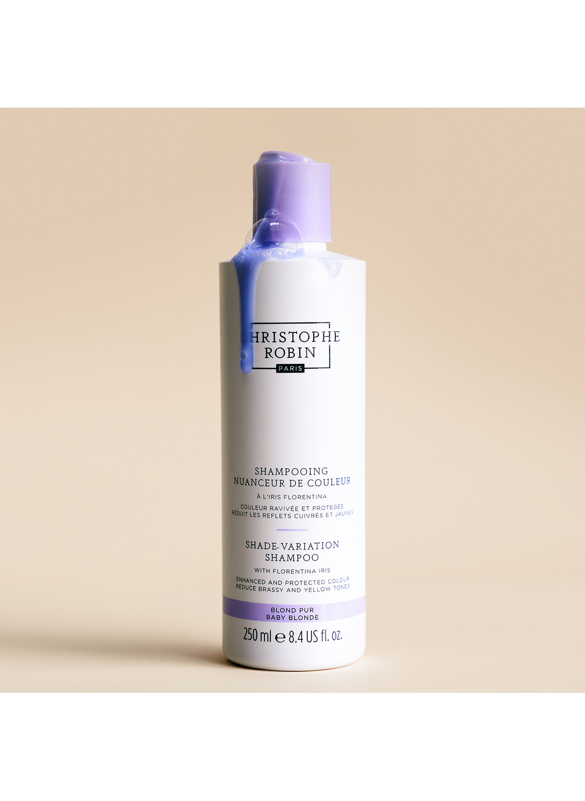 Shampooing Nuanceur de Couleur à l'Iris Florentina CHRISTOPHE ROBIN No color