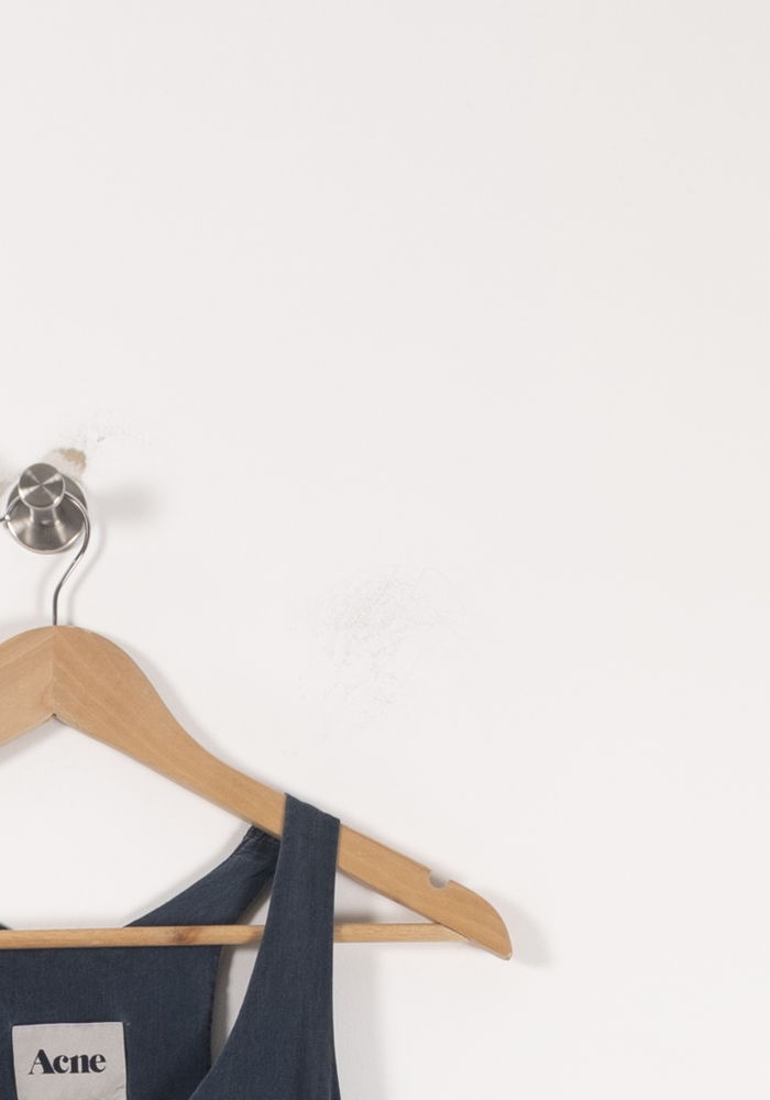 Long dress ACNE STUDIOS - Seconde Main Blue