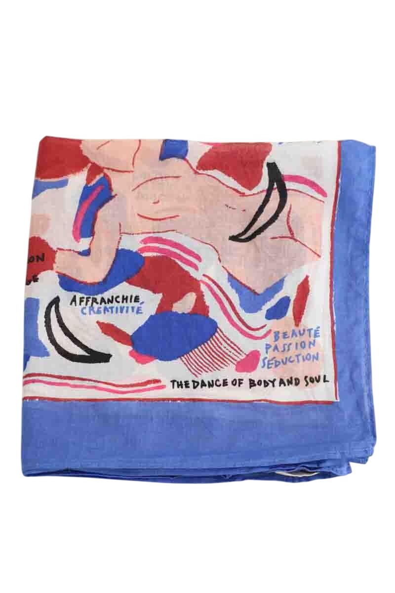 Carré SEZANE - Seconde main Bleu