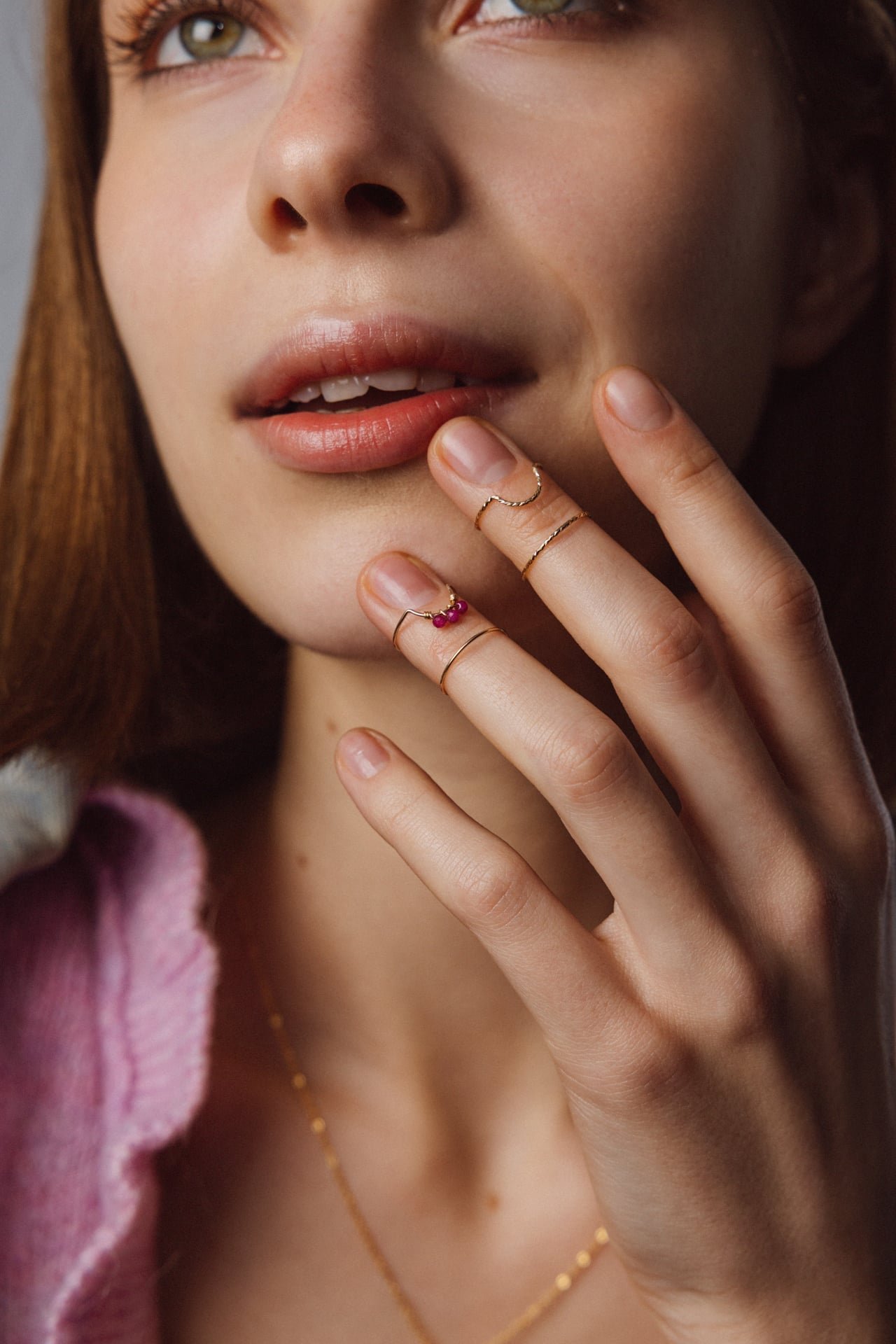 Nail ring spark YAY Golden