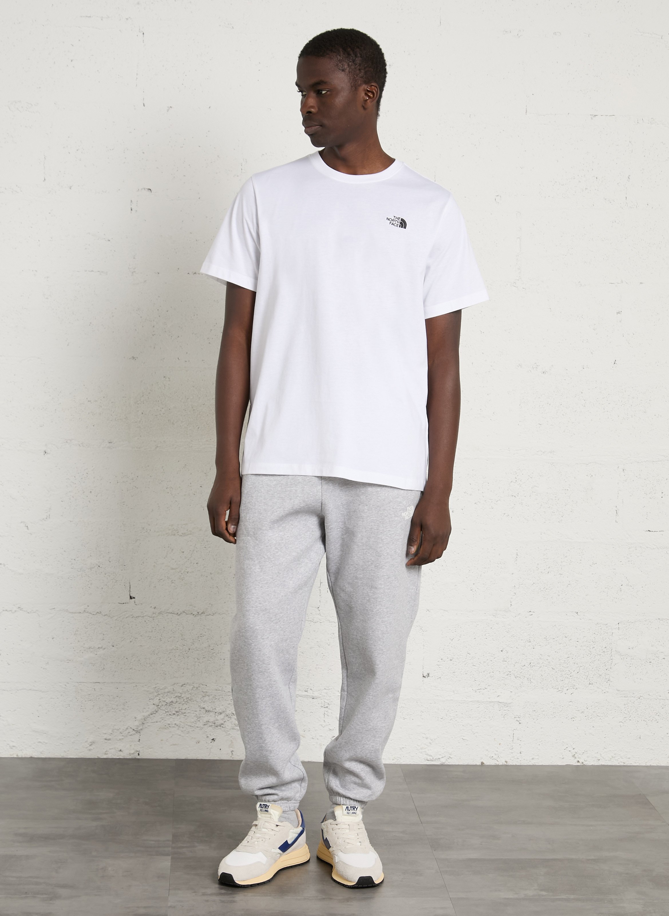 Jogging bas resserré uni  THE NORTH FACE Gris