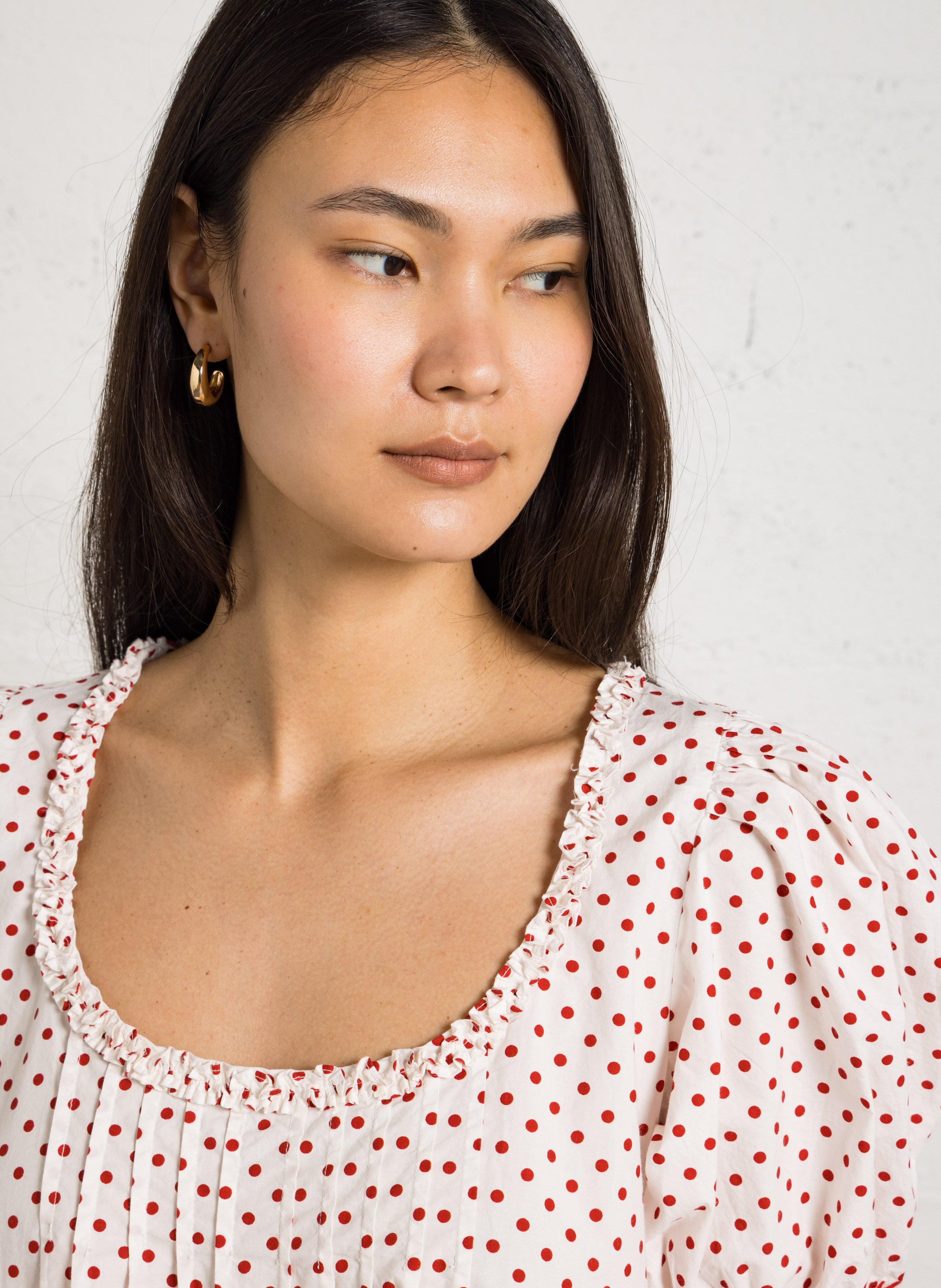 Robe courte ample à pois DAMSON MADDER Multicolore