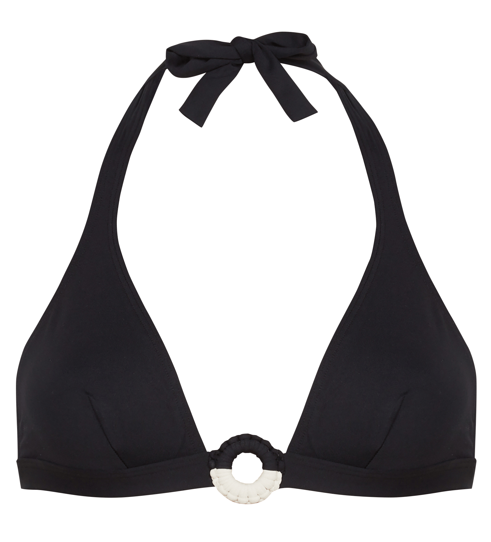 Triangle bikini top DNUD Black