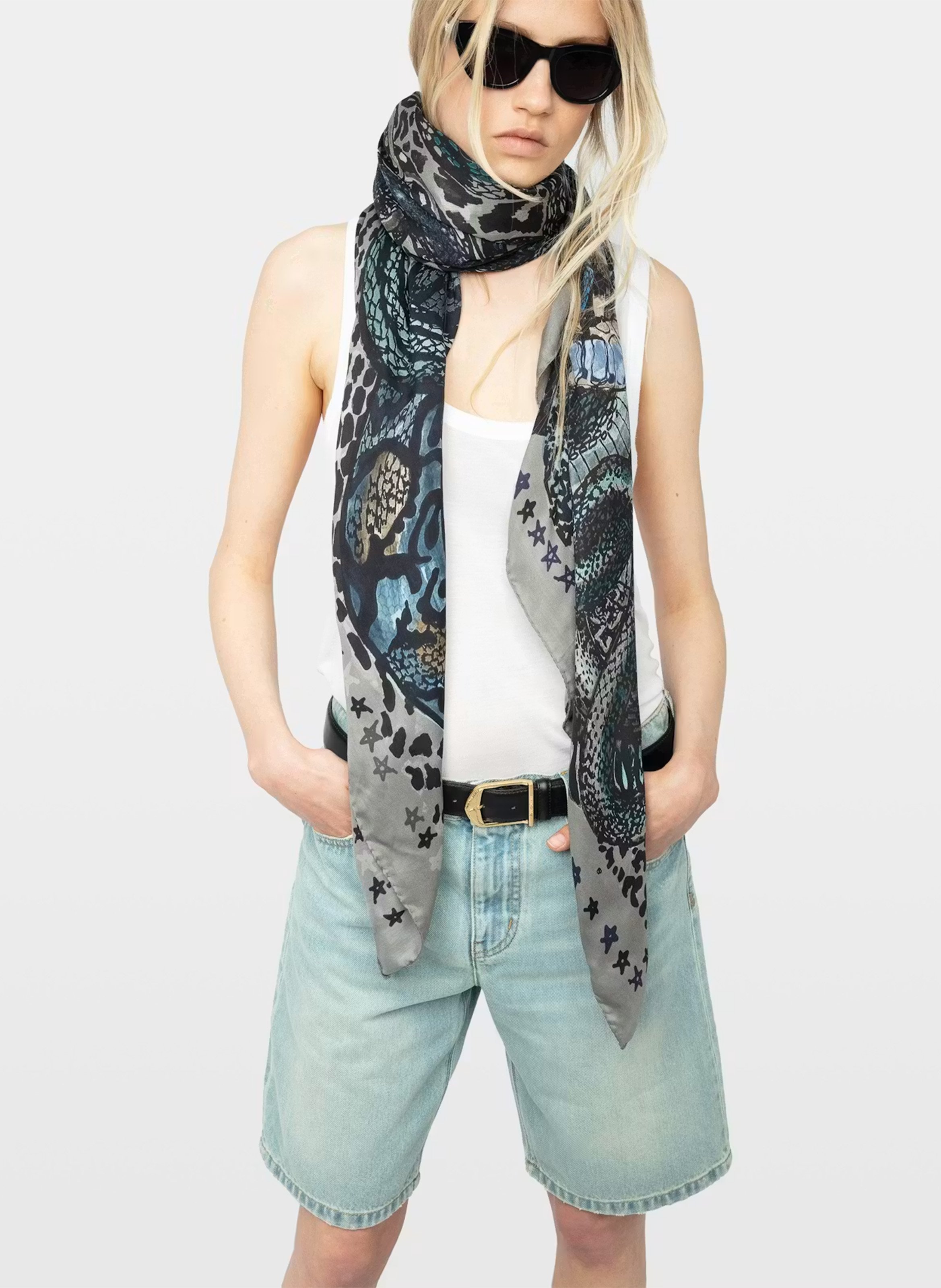Studio imprimé  ZADIG&VOLTAIRE Gris