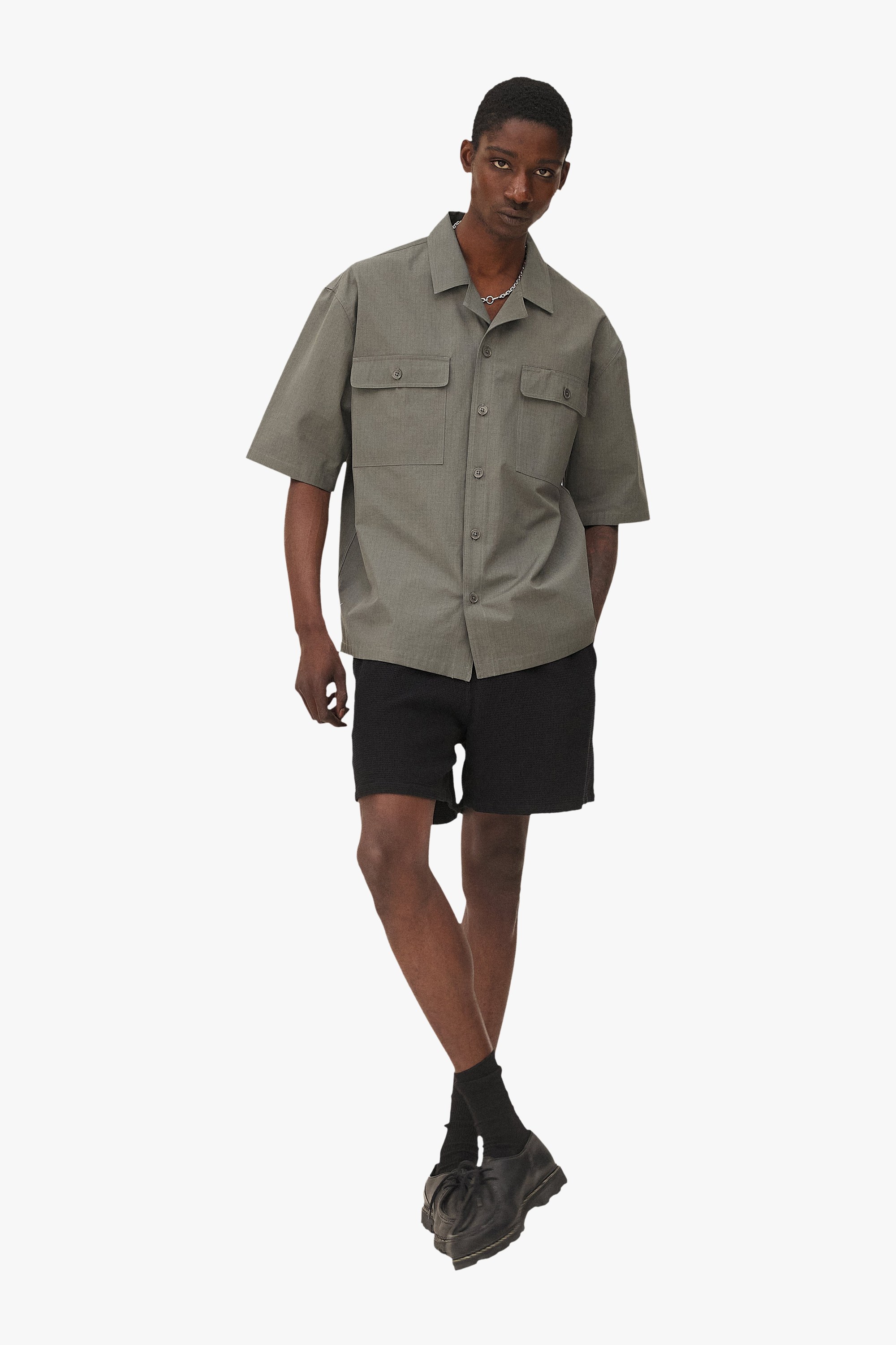 Borneo Utility Shirt Noyoco Green