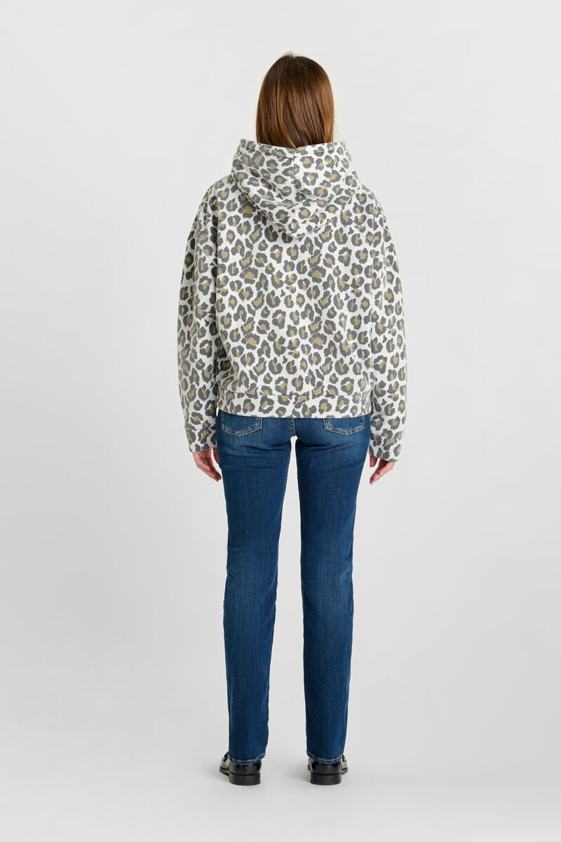 Hooded sweatshirt LE TEMPS DES CERISES Brown