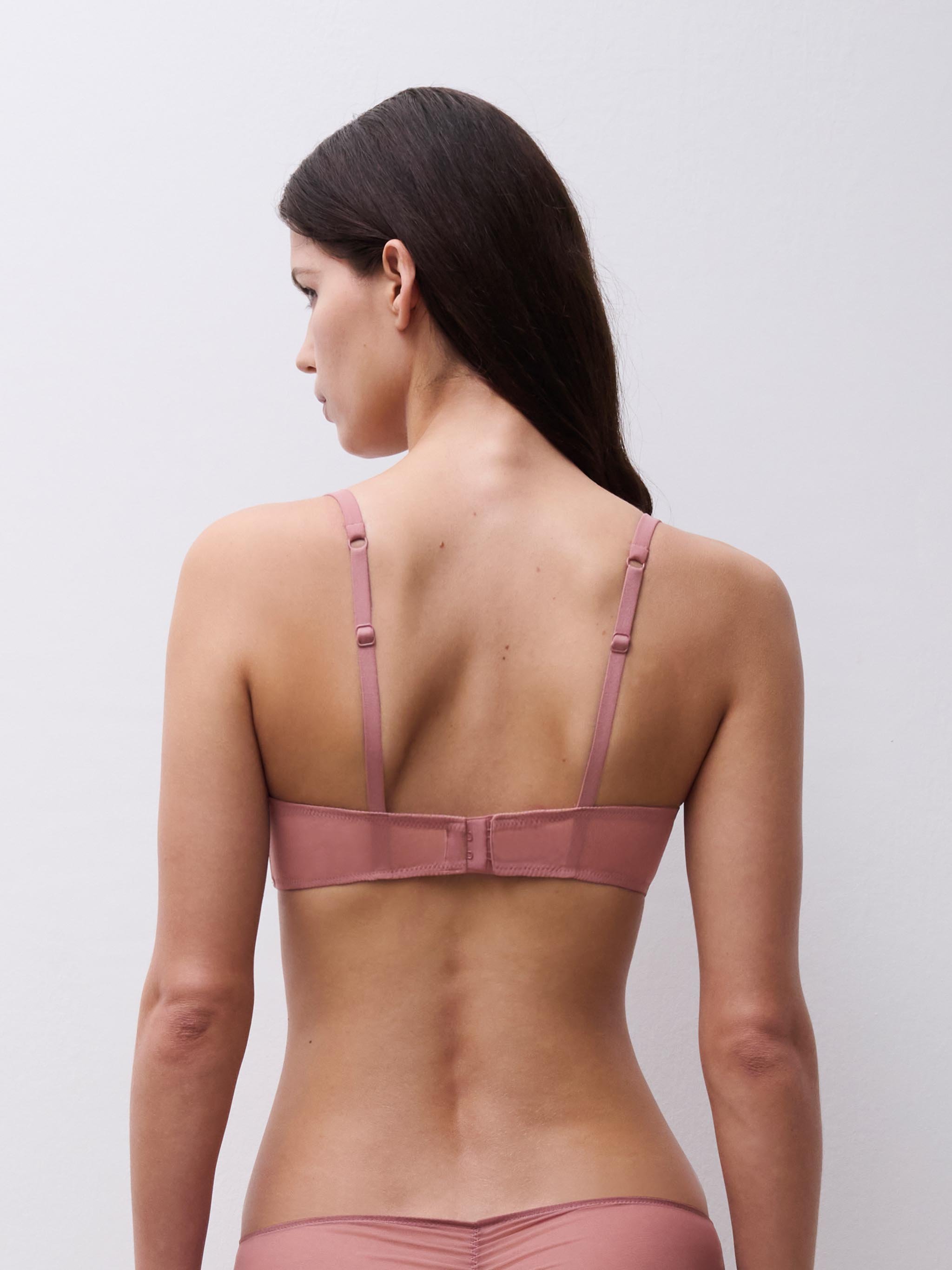 Demi-cup bra CHANTELLE X Pink