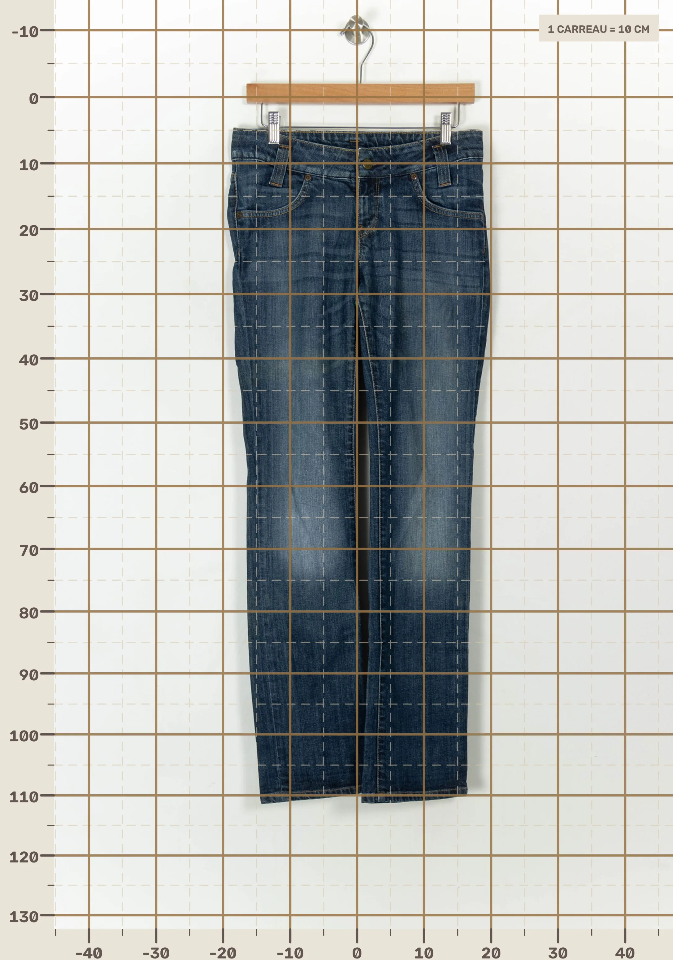 Jeans LEE - Seconde Main Blue