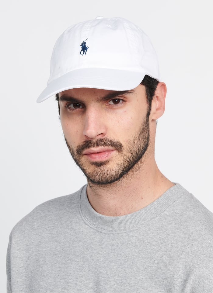 Ralph lauren white polo hat Clearance