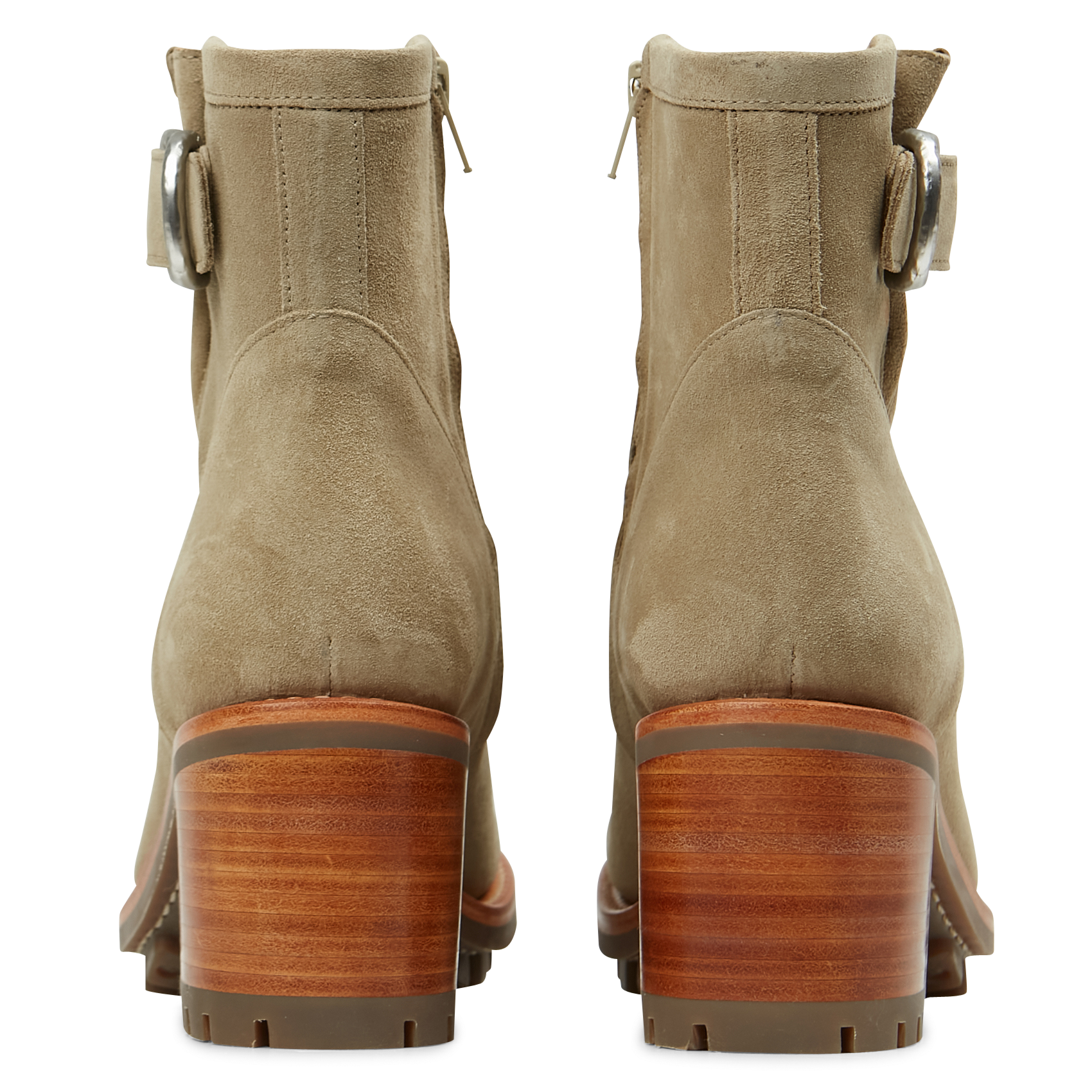 Bottines Vintage En Cuir Beige Free Lance - Taille 36 EU - Occasion Bon état, Semelle Intérieure Cuir