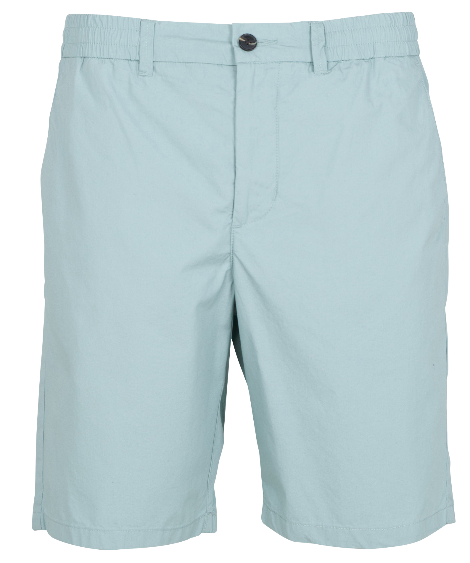 Short droit élastiqué en coton bio KNOWLEDGE COTTON APPAREL Gris