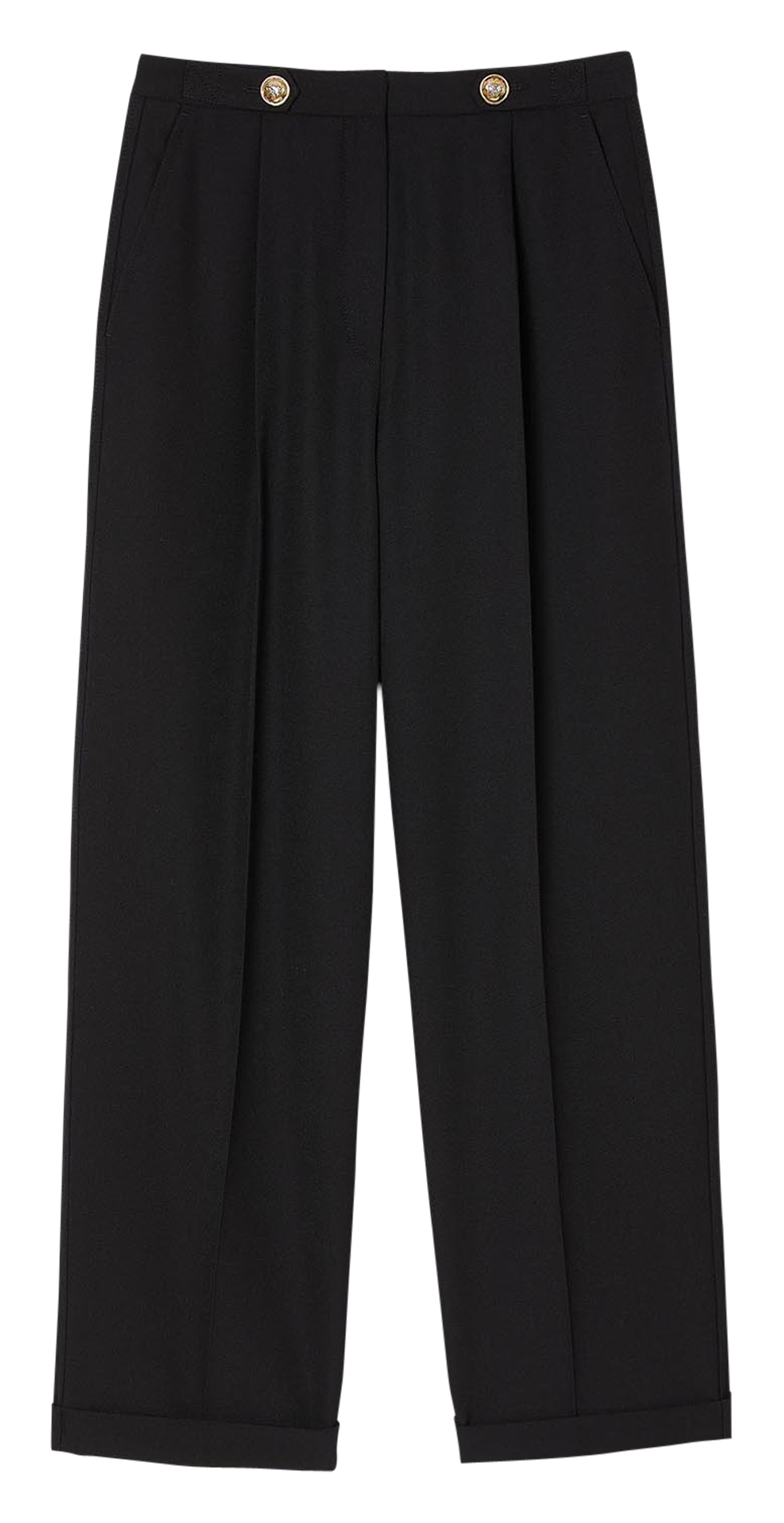 Carrot trousers SANDRO Black